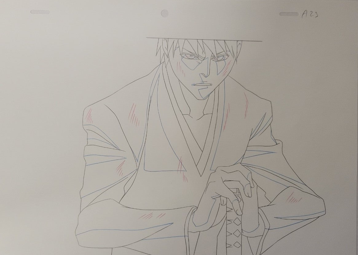 Boceto original de Bleach (Kurosaki Ichigo)