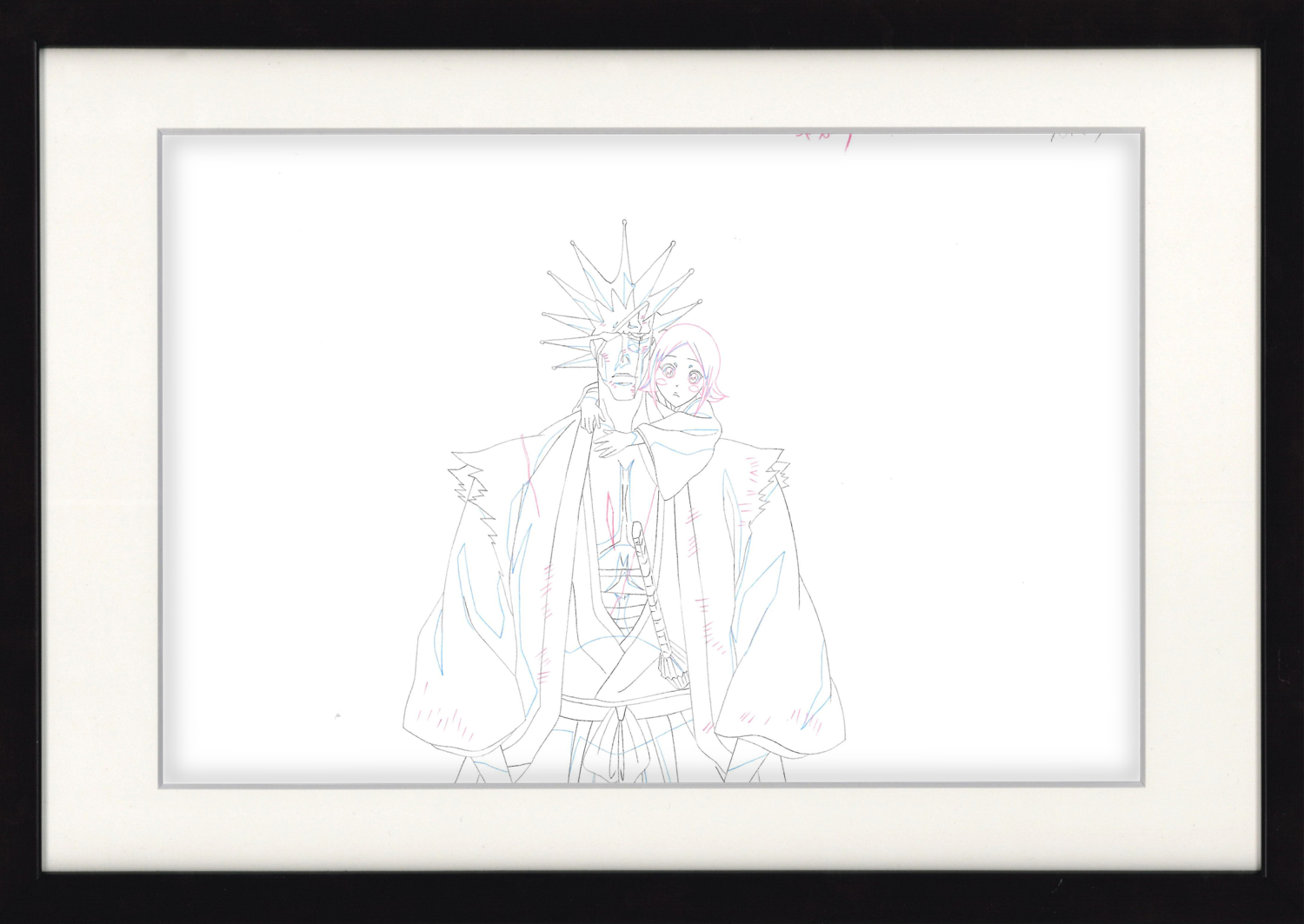 Bleach Original Drawing (Zaraki Kenpachi, Kusajishi Yachiru)