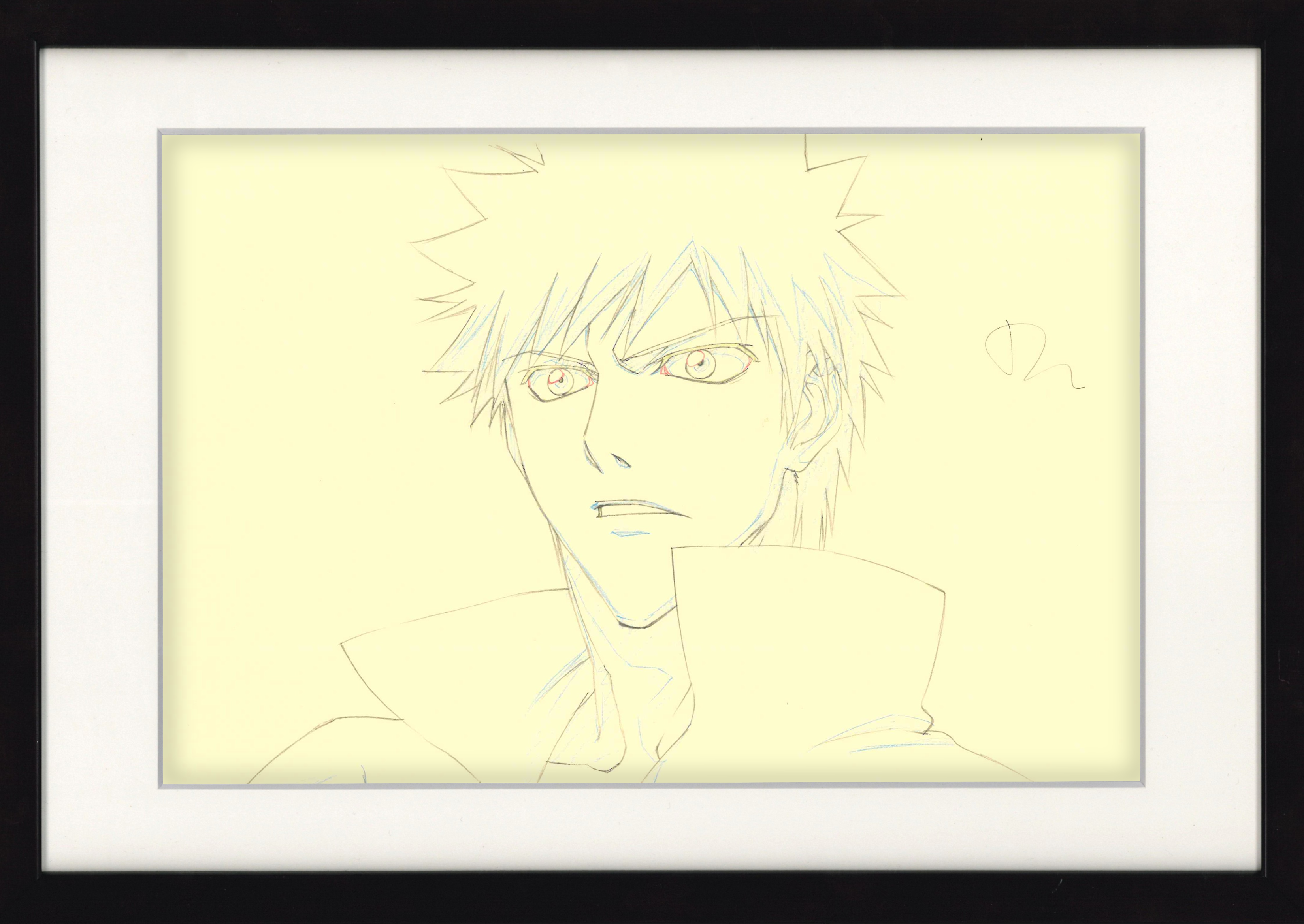 Bleach Original Genga (Ichigo Kurosaki) 3-Piece Set