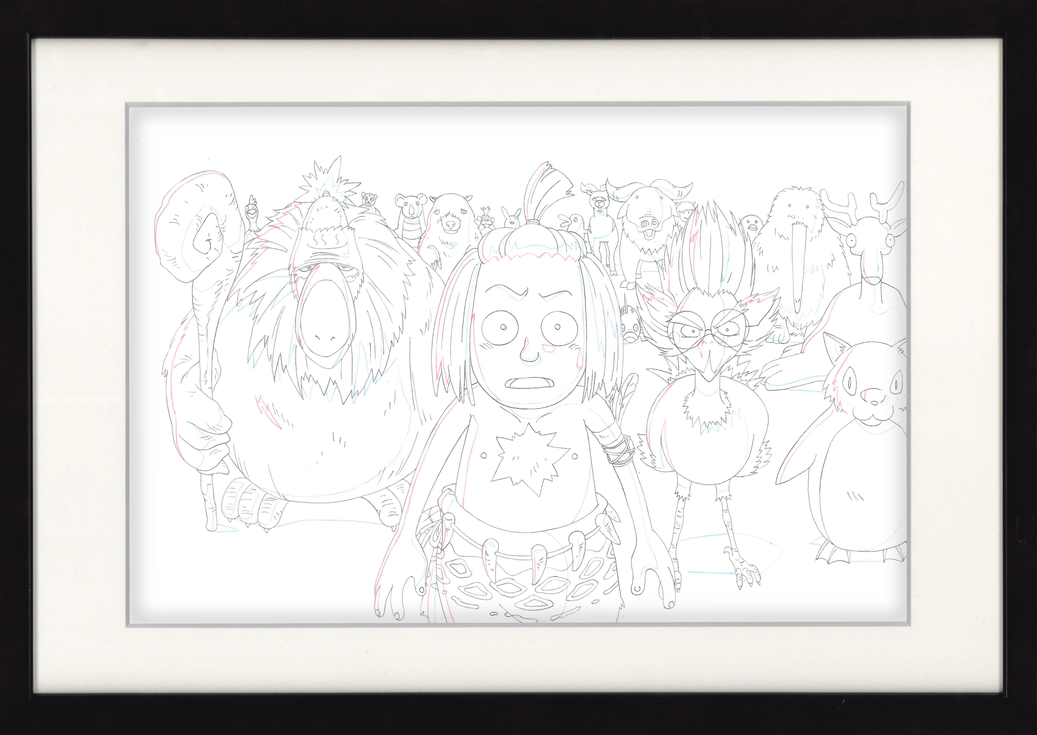 Boceto original de One Piece (Personajes del juego)
