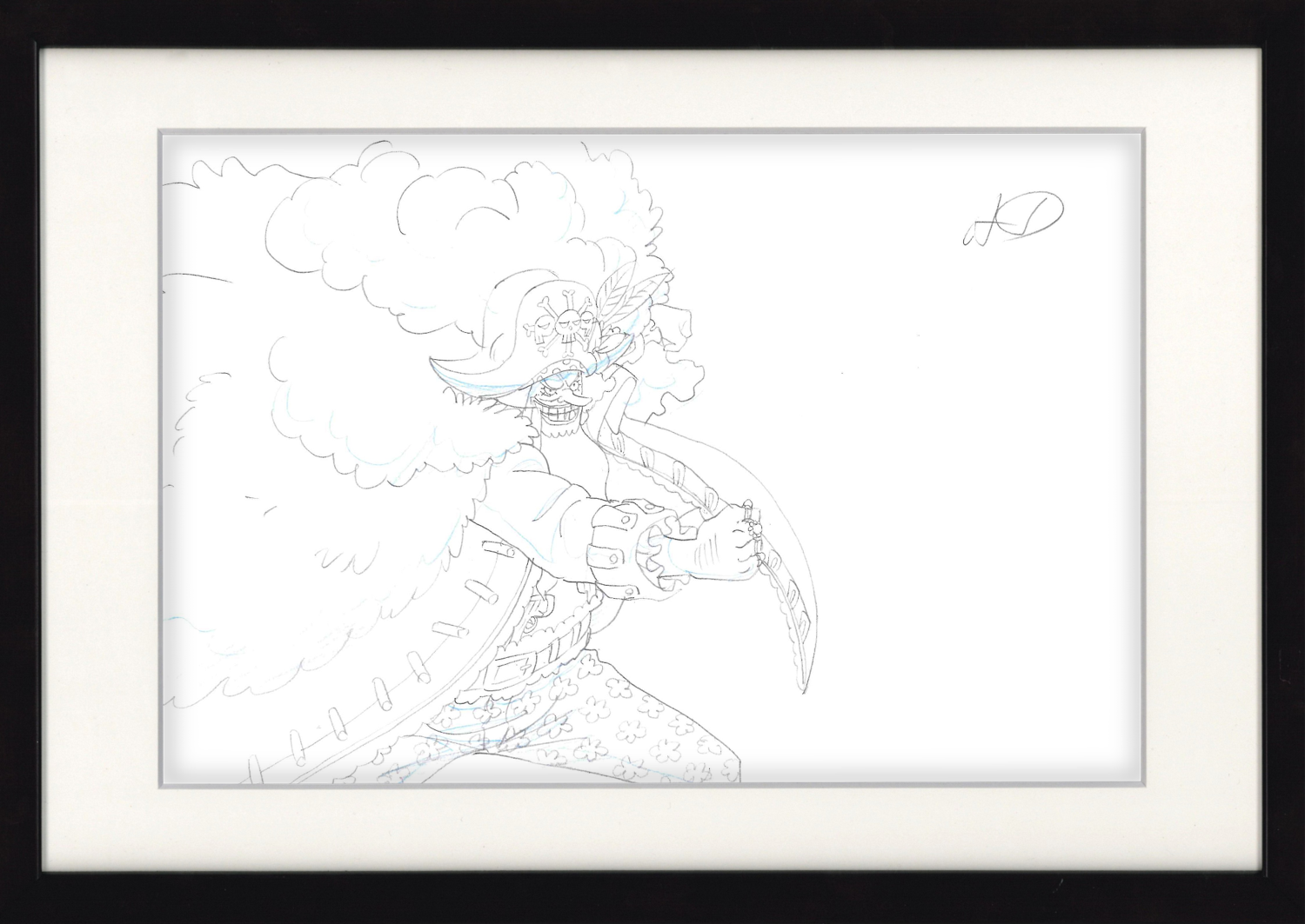 One Piece Original Drawing (Marshall D. Teach)