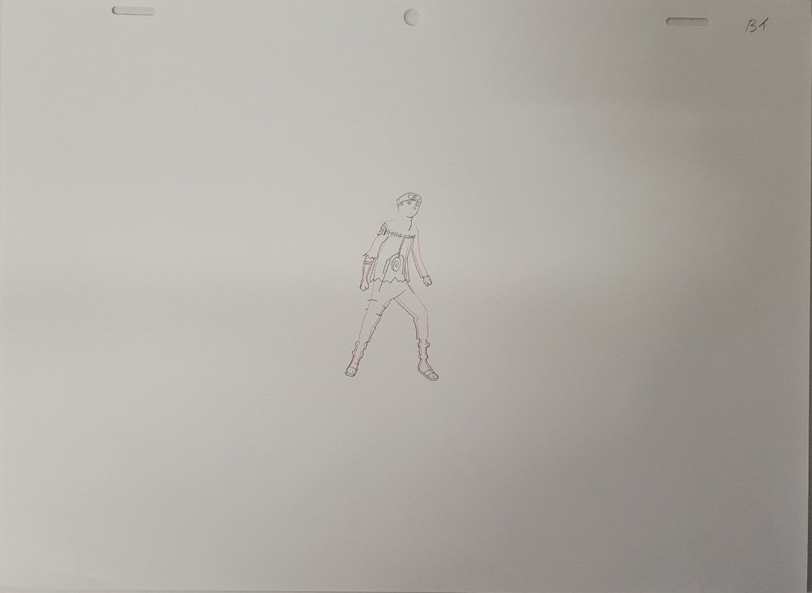 《火影忍者》原画（漩涡鸣人）