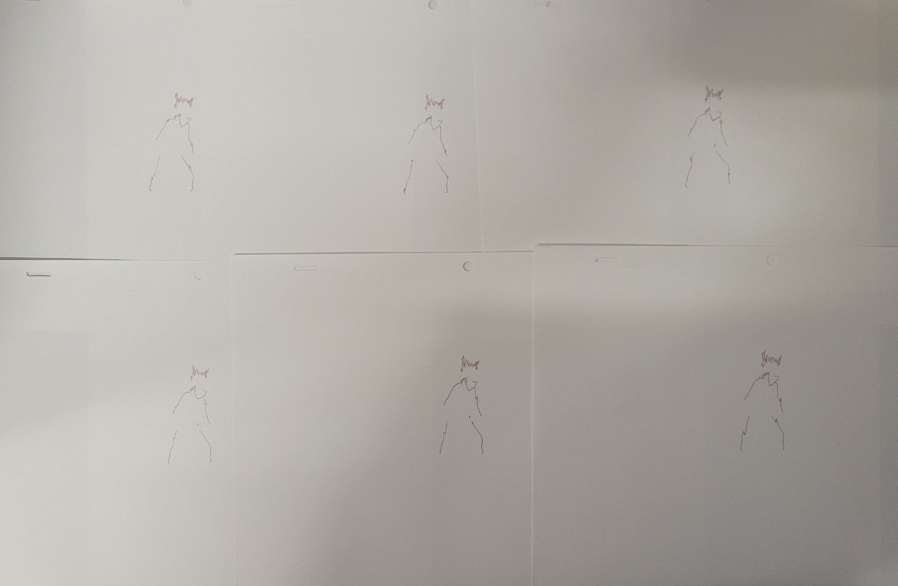 《火影忍者》原画（漩涡鸣人）