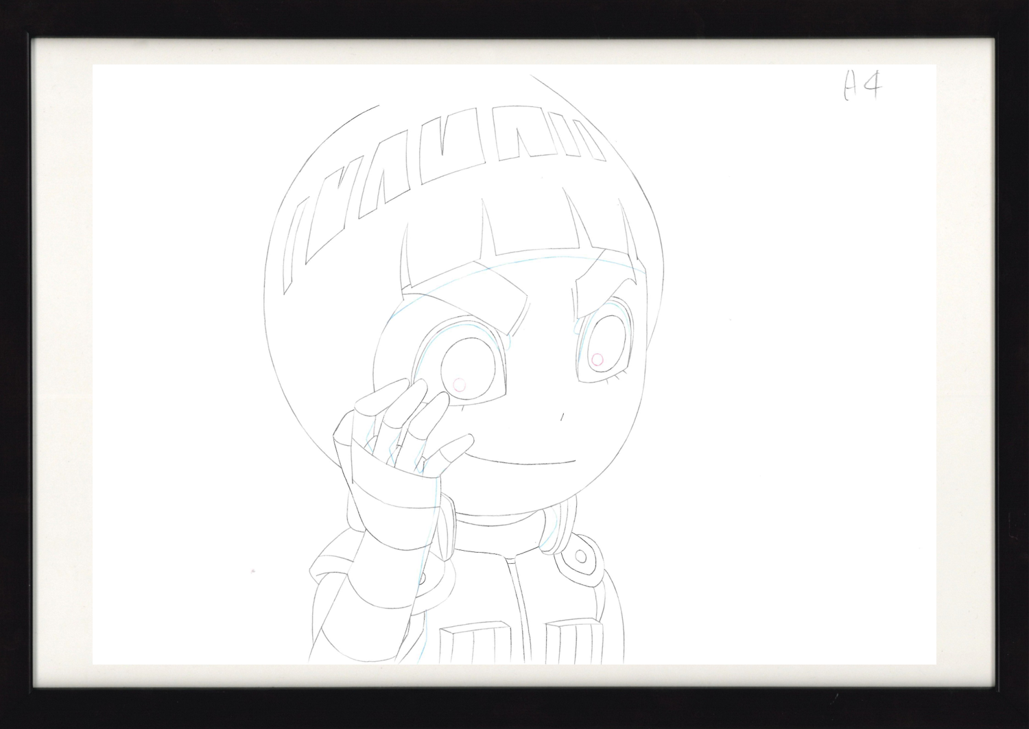 Naruto Original Drawing (Rock Lee) 6-page Set