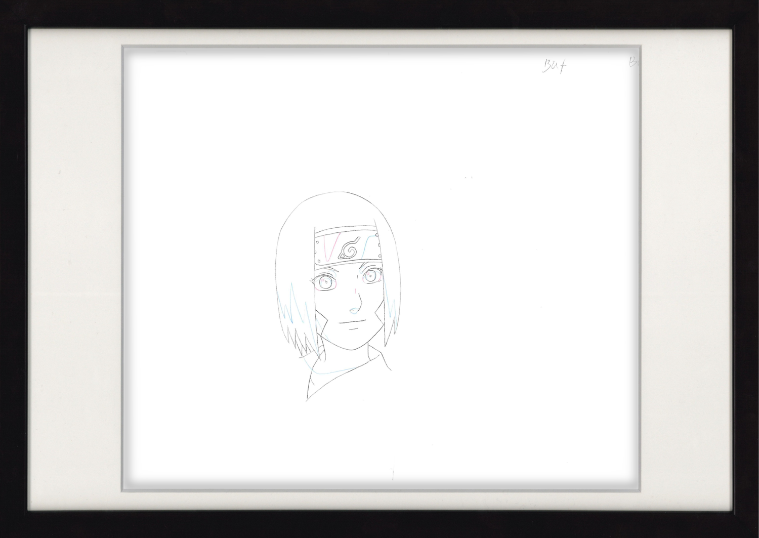 Naruto Shippuden Original Drawing (Rin Nohara) 13-page Set