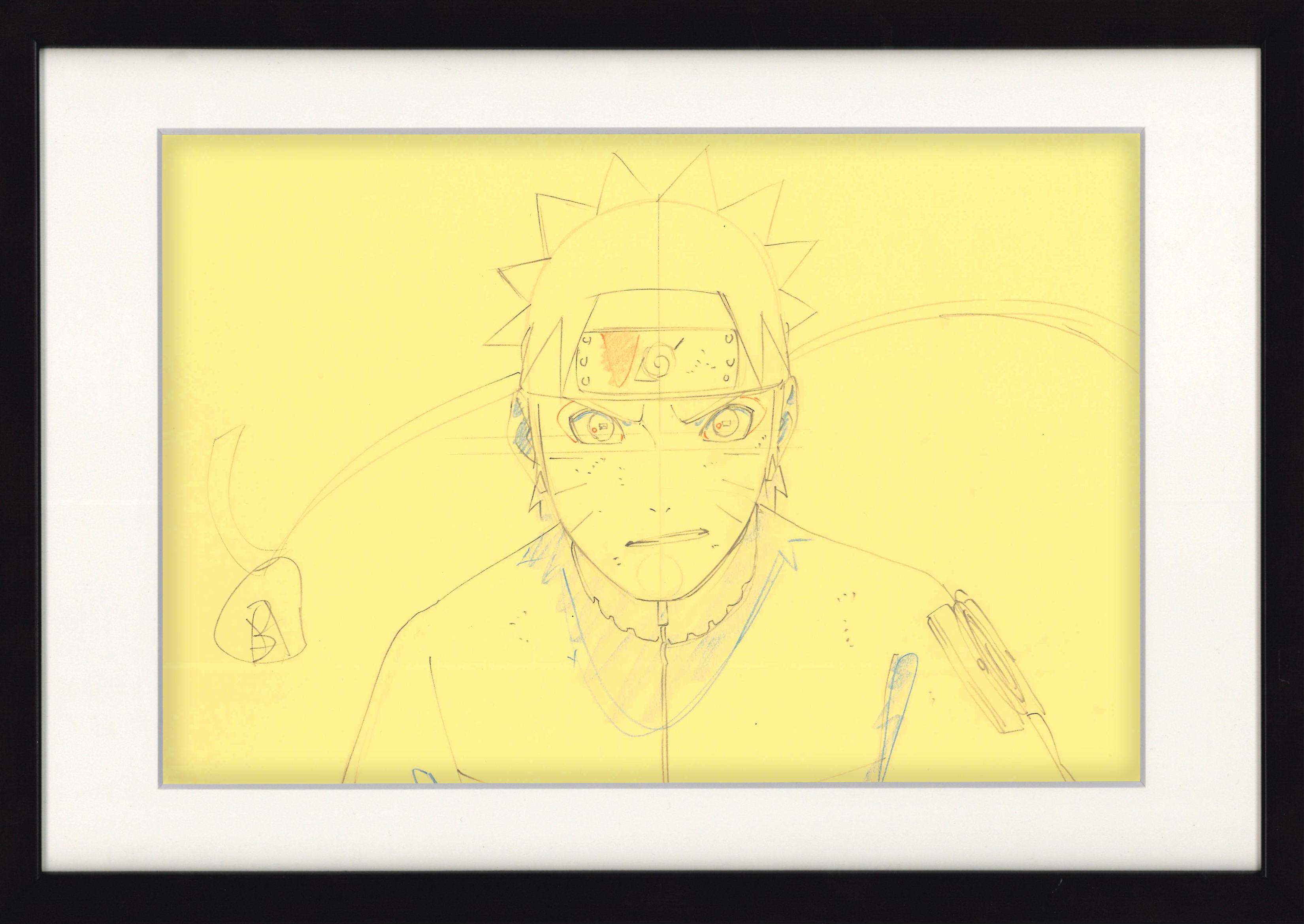 Naruto Shippuden Original Genga (Naruto Uzumaki)