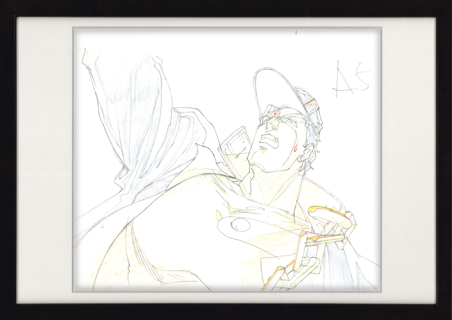 Jojo's Bizarre Adventure Original Sketch (Jotaro Kujo) 10-page Set