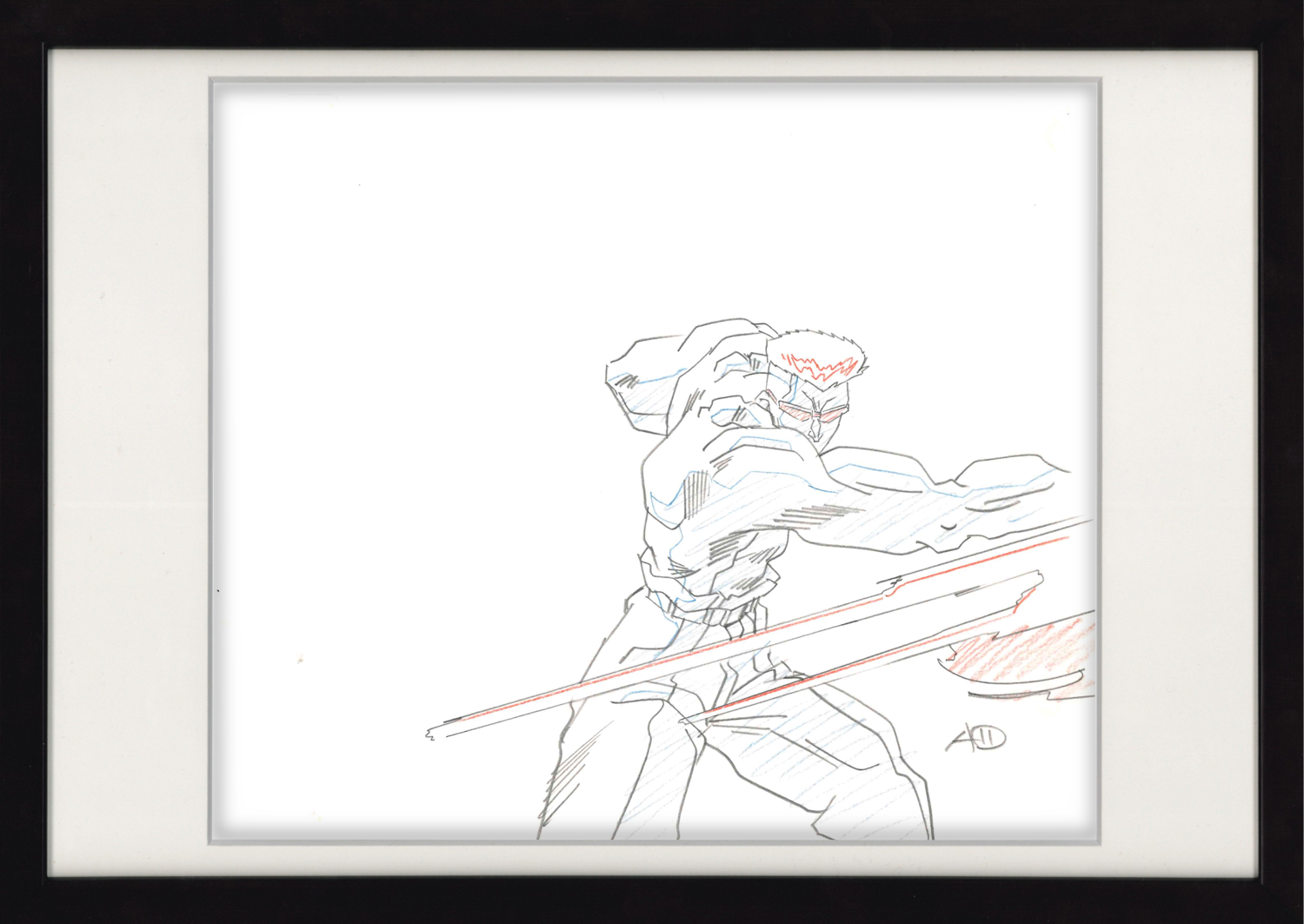YuYu Hakusho Original Drawing (Younger Toguro) 2-page Set