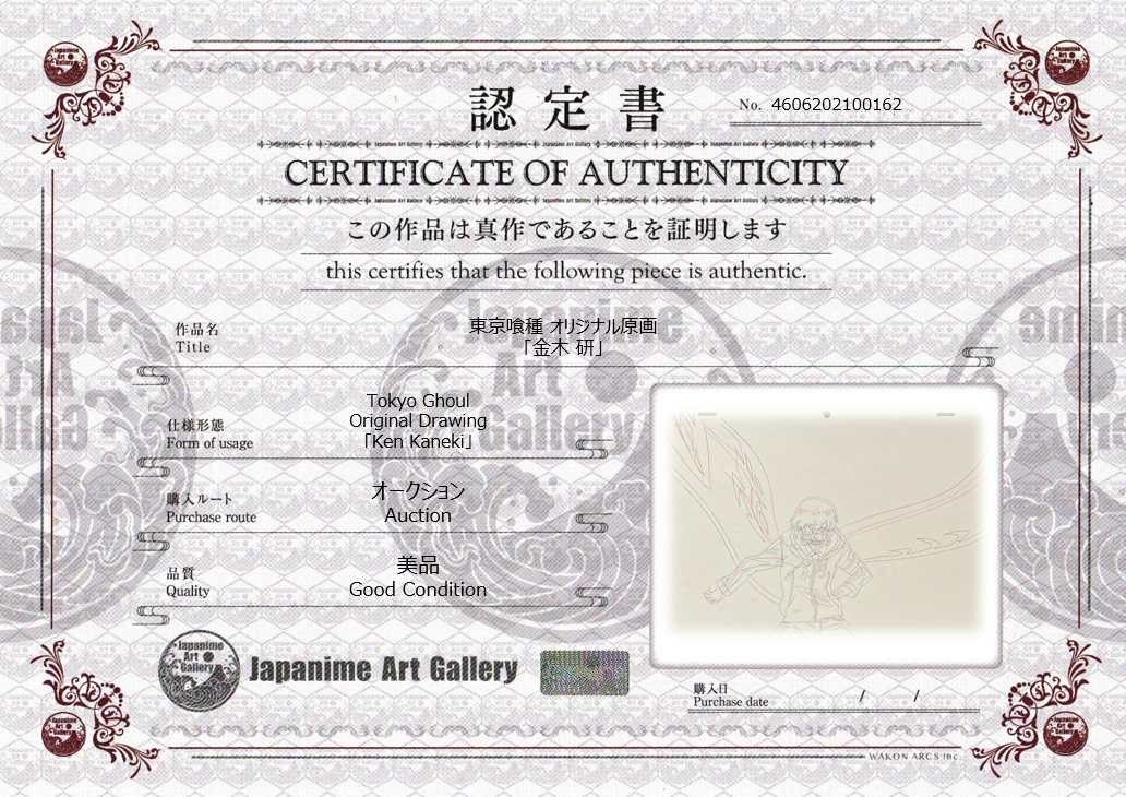 Tokyo Ghoul Original Drawing (Kaneki Ken)