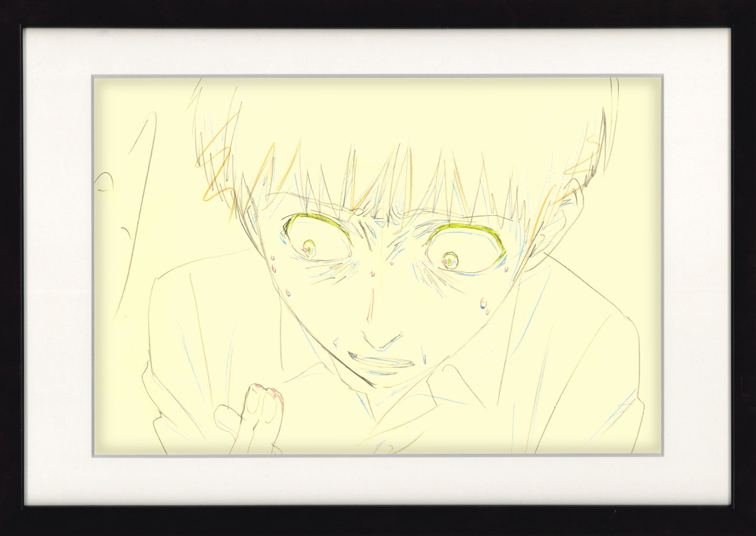 Tokyo Ghoul Original Drawing (Ken Kaneki) 2-page Set