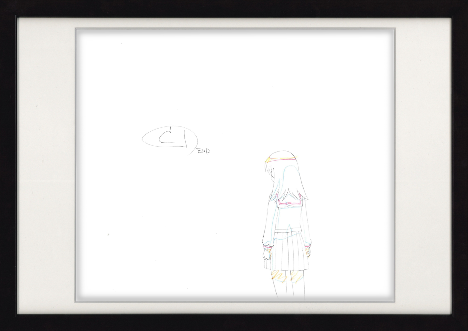 Azumanga Daioh Original Drawing (Tomo Takino) 2-page set