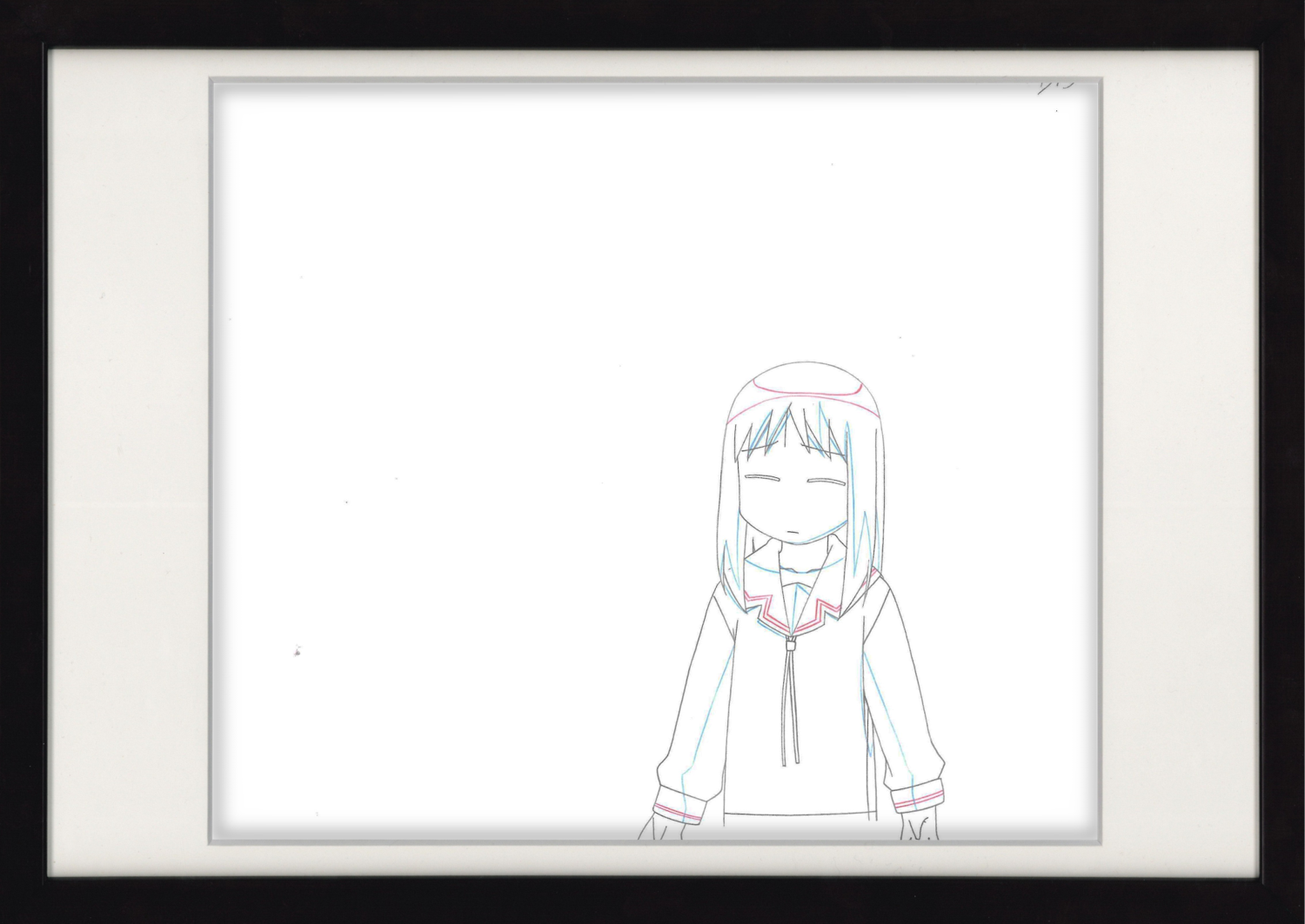 Azumanga Daioh (Ayumu Kasuga, Kagura) Original Drawing 3-page Set