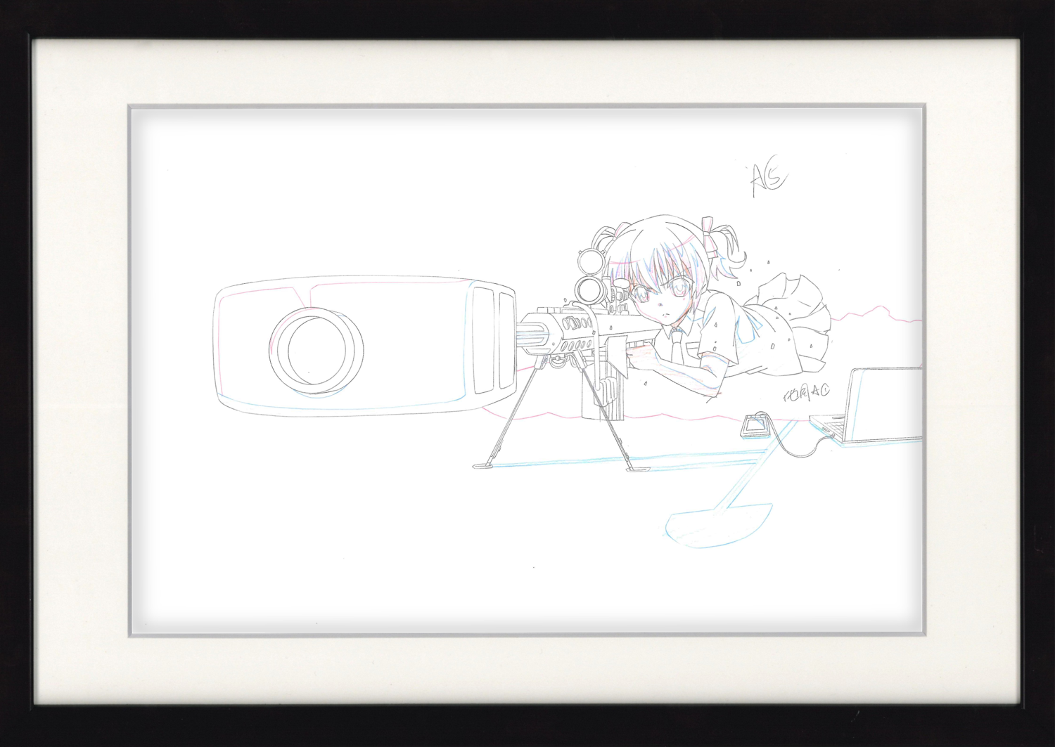 The Fruit of Grisaia Original Drawing (Makina Irisu) 11-page Set