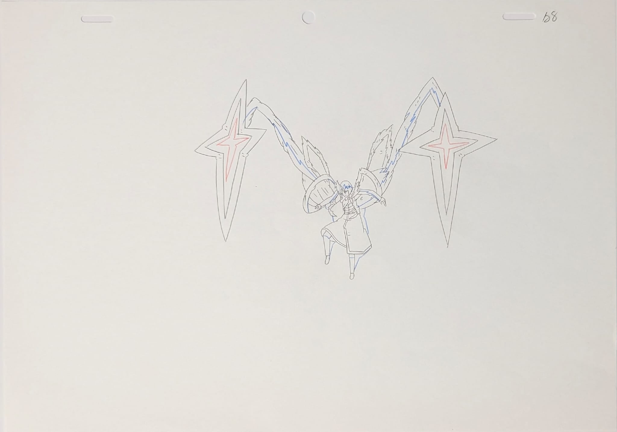 Tokyo Ghoul Original Drawing (Ken Kaneki) 4-page set