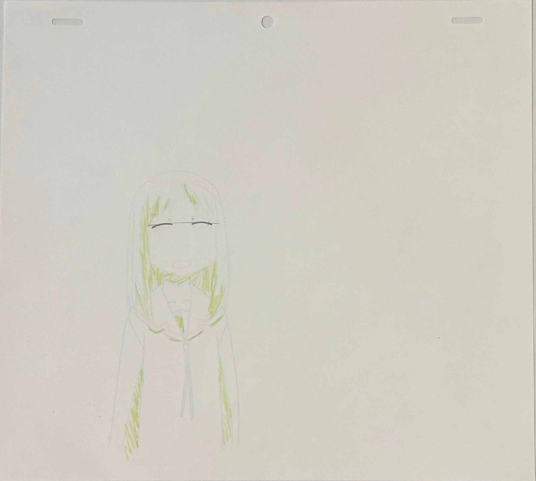 Azumanga Daioh Original Drawing 4 Page set (Kasuga Ayumu, Kagura)