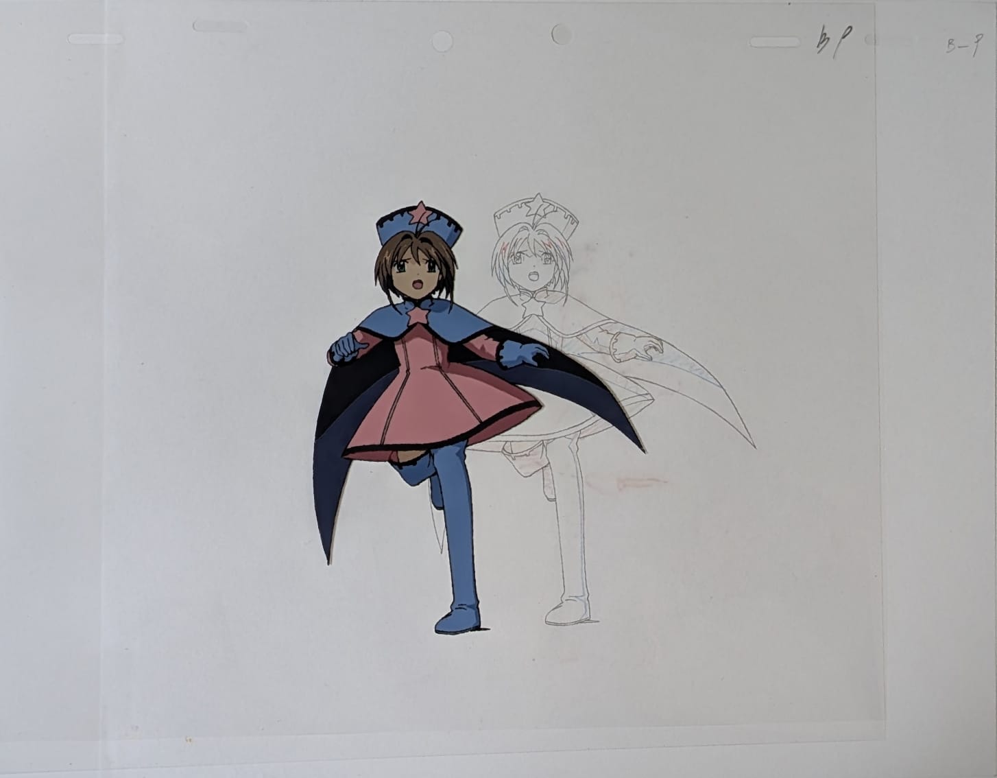 Cardcaptor Sakura Original Cel  & Drawing (Sakura Kinomoto)