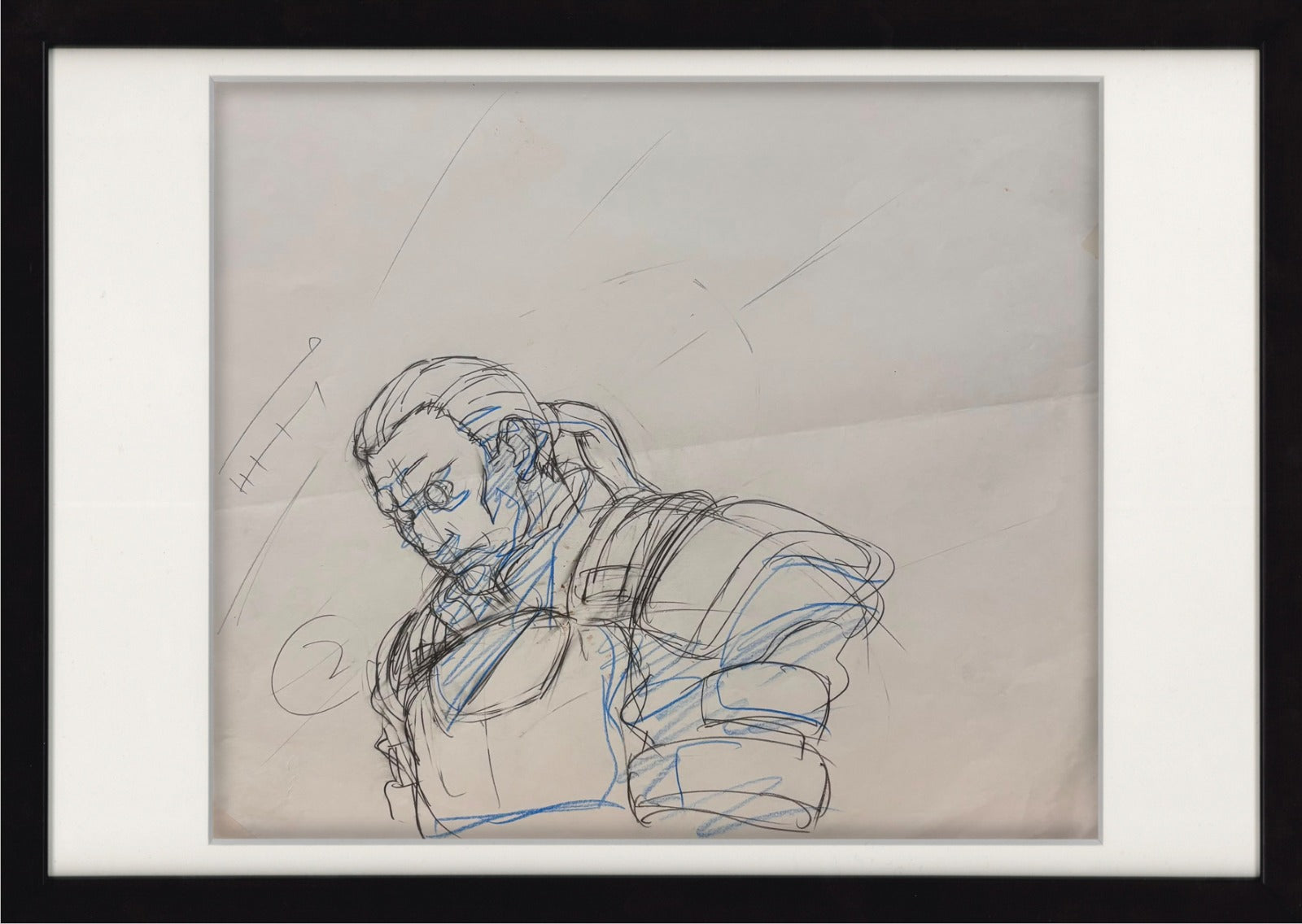 Ghost in the Shell Original Drawing (Batou Buttetsu)