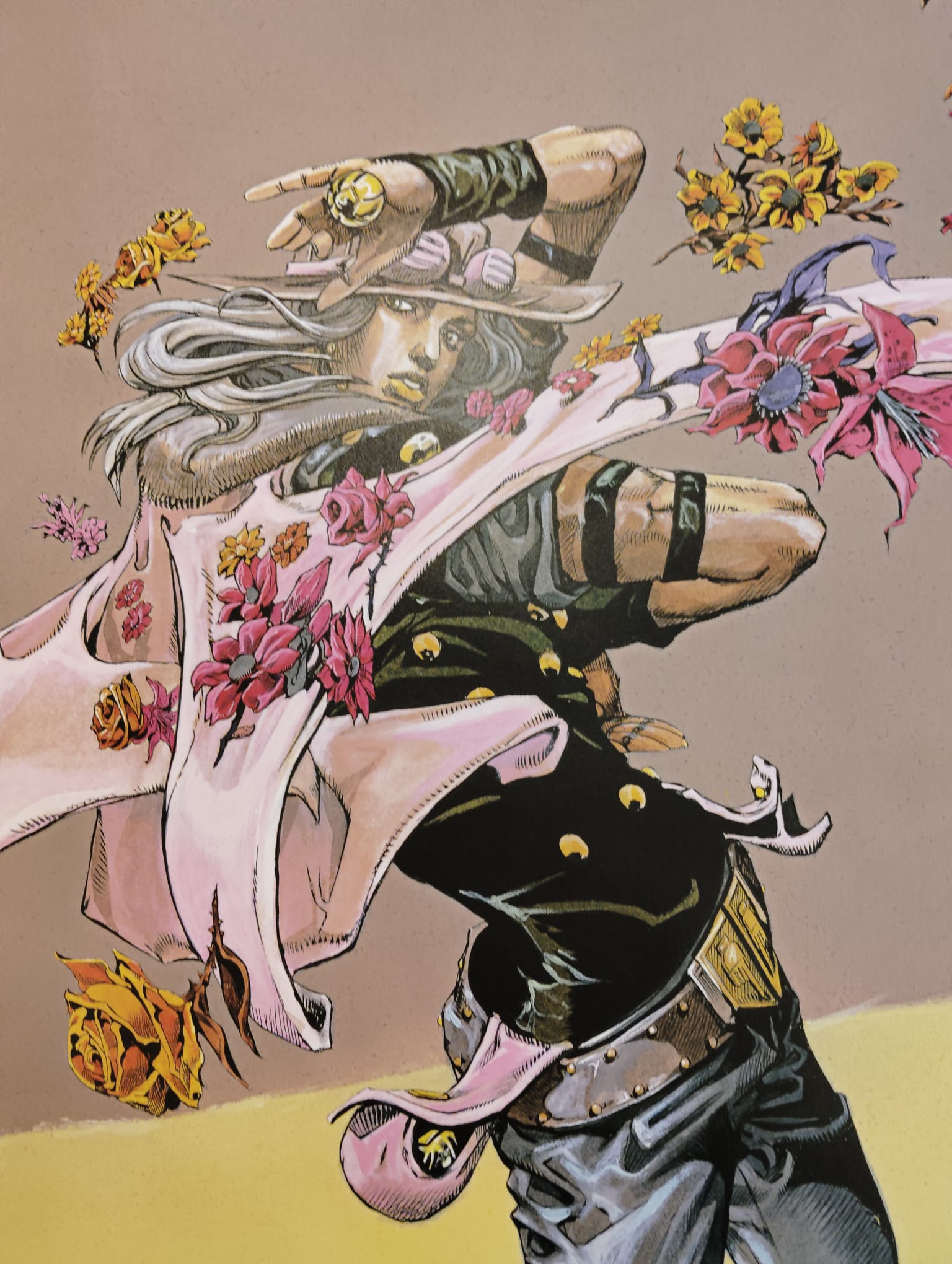 JoJo's Bizarre Adventure Limited Poster (Gyro Zeppeli)