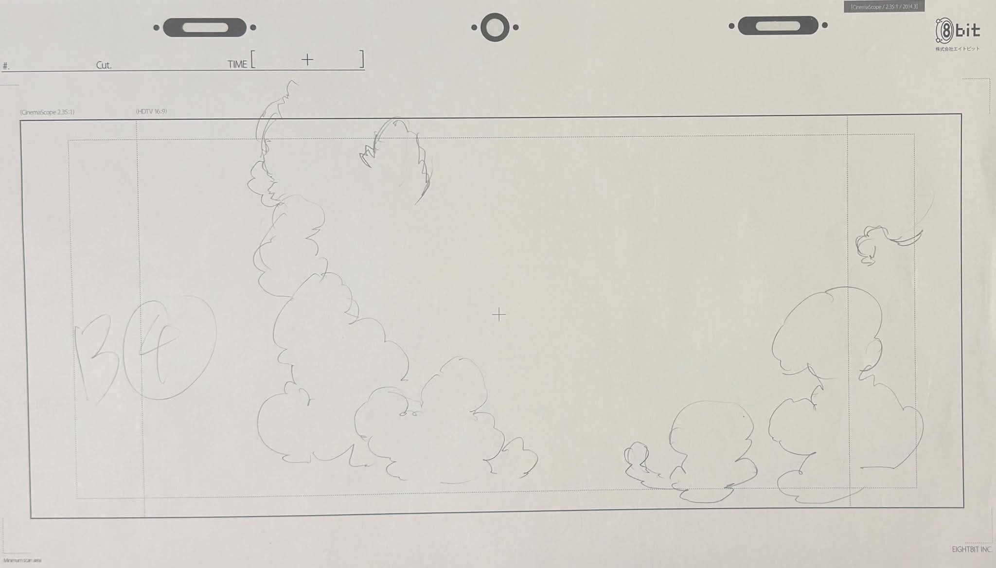 The Fruit of Grisaia Original Drawing (Makina Irisu) 8-page Set