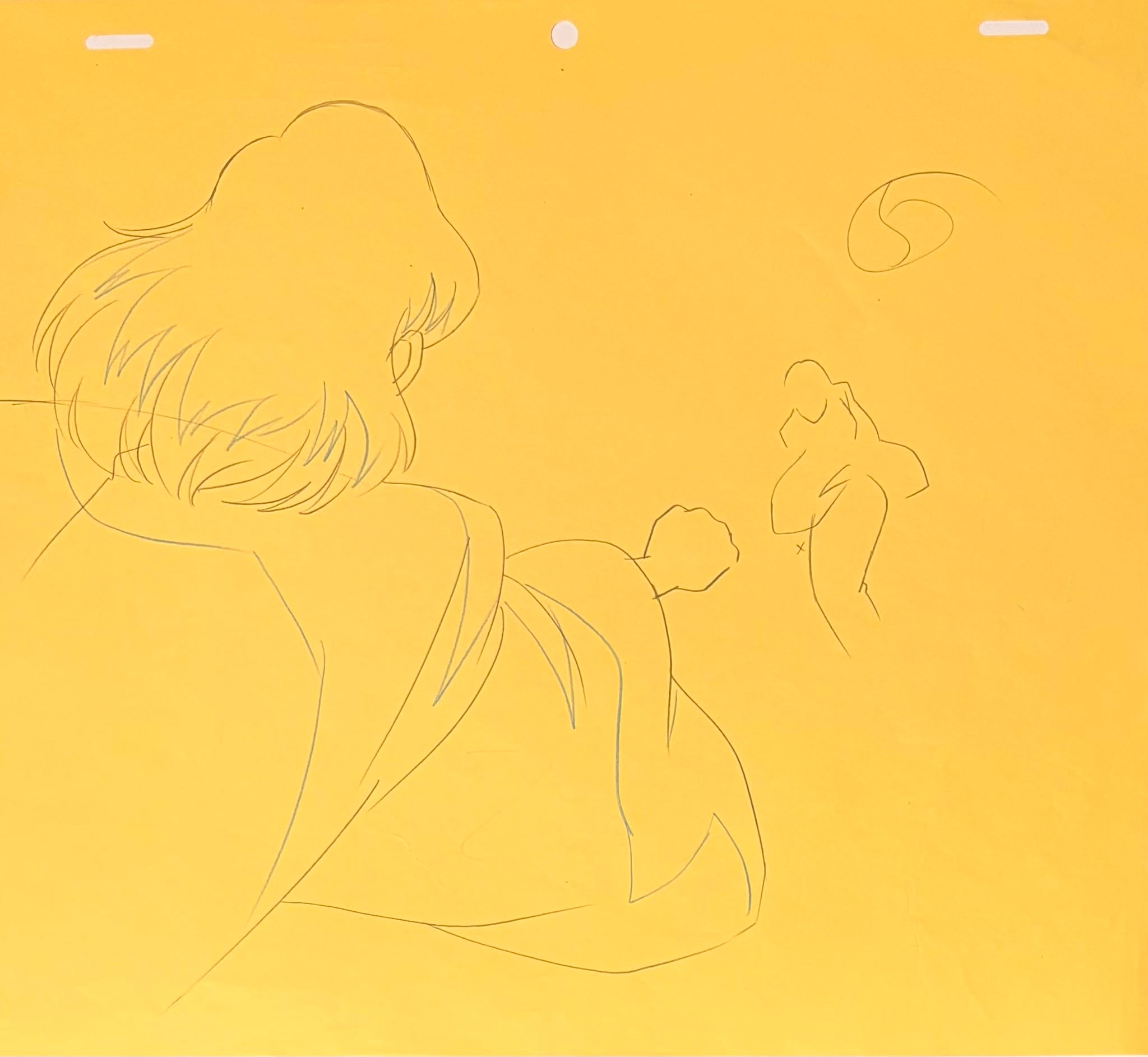 Lupin The Third: Angel Tactics Original Genga (Goemon Ishikawa, Tsujigiri Kaoru) 3-Piece Set