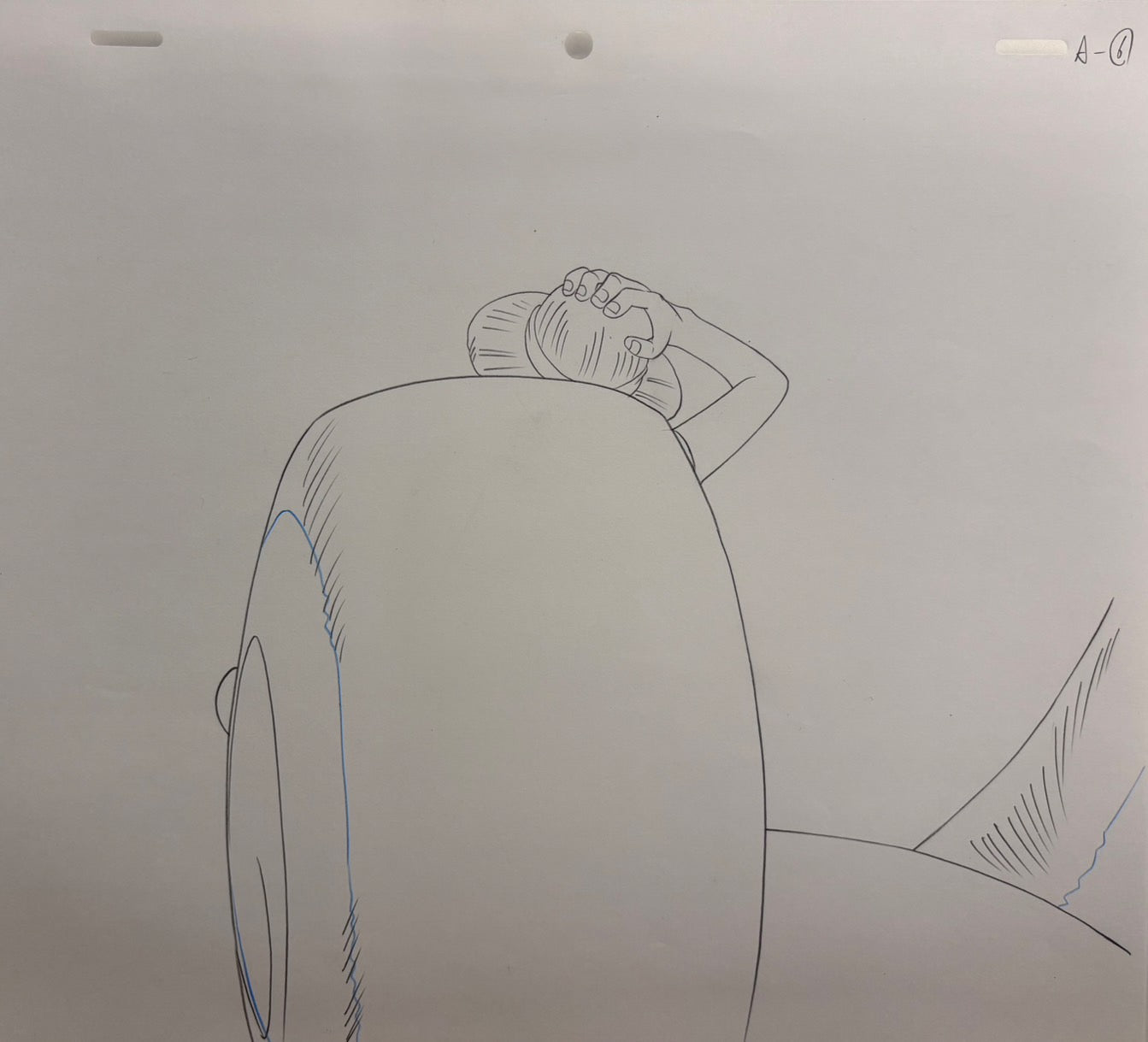 海贼王原创4页草图（路飞）