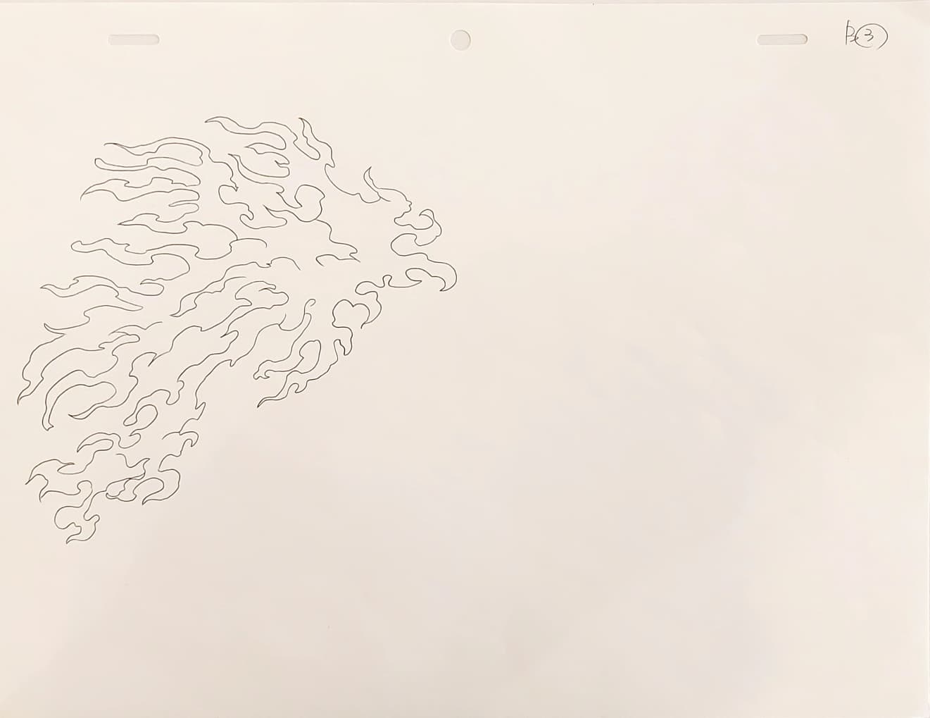 Naruto Original Sketch (Sasuke)