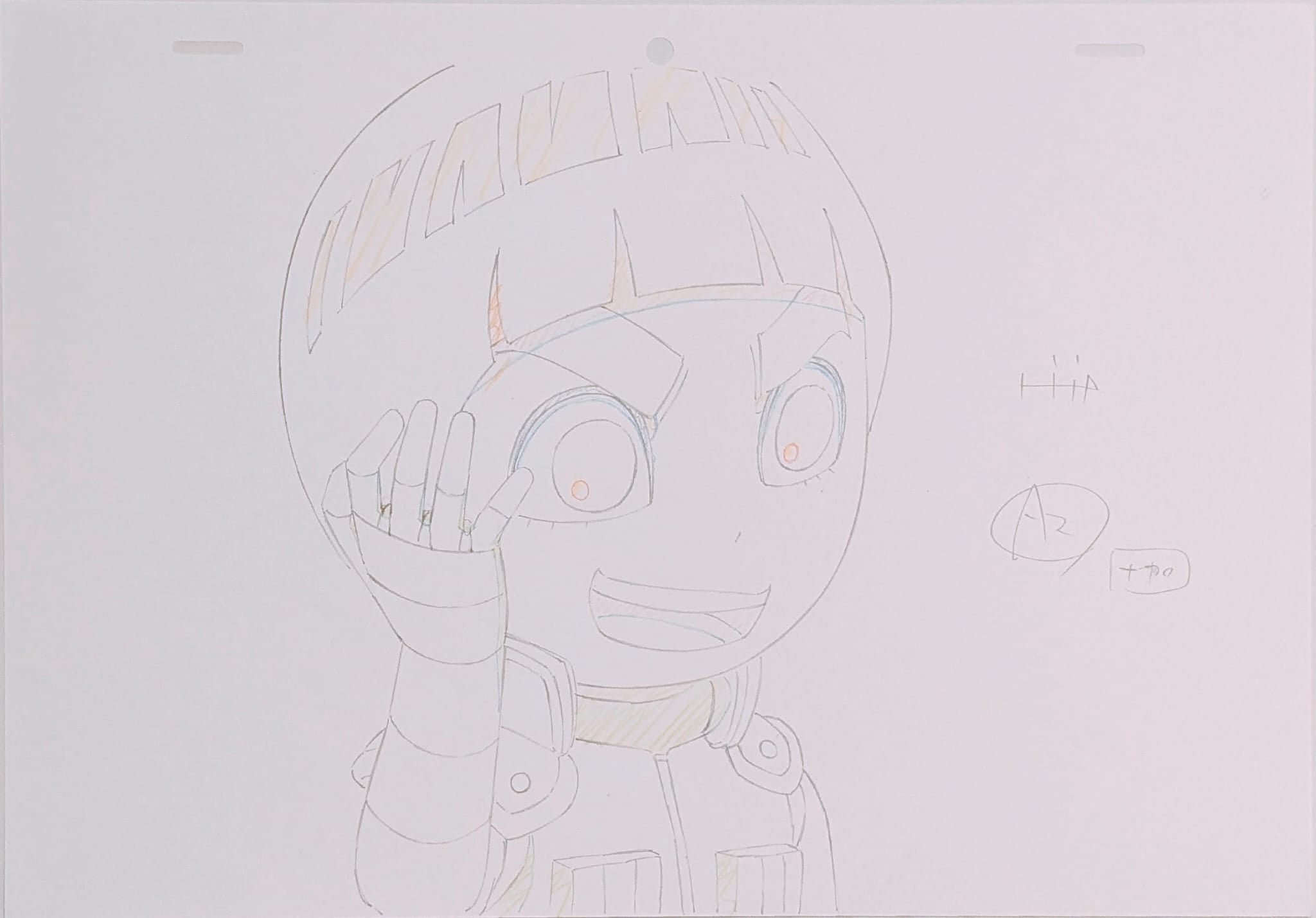 Naruto Original Sketch 3 page Set (Rock Lee)