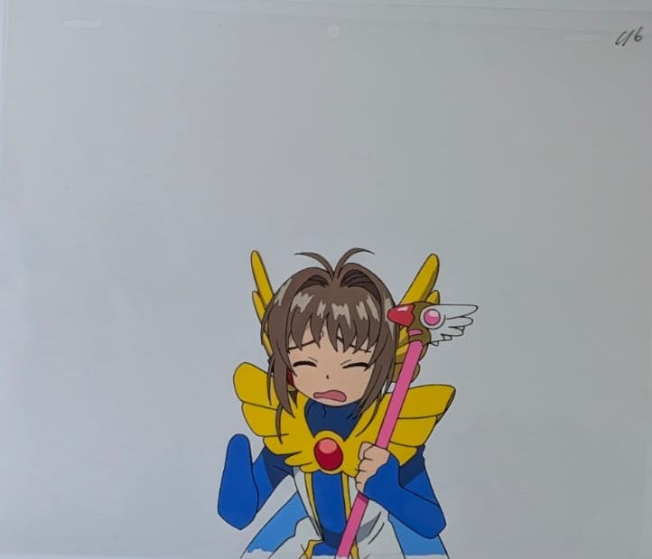 Cardcaptor Sakura Original Cel  & Drawing (Sakura Kinomoto)