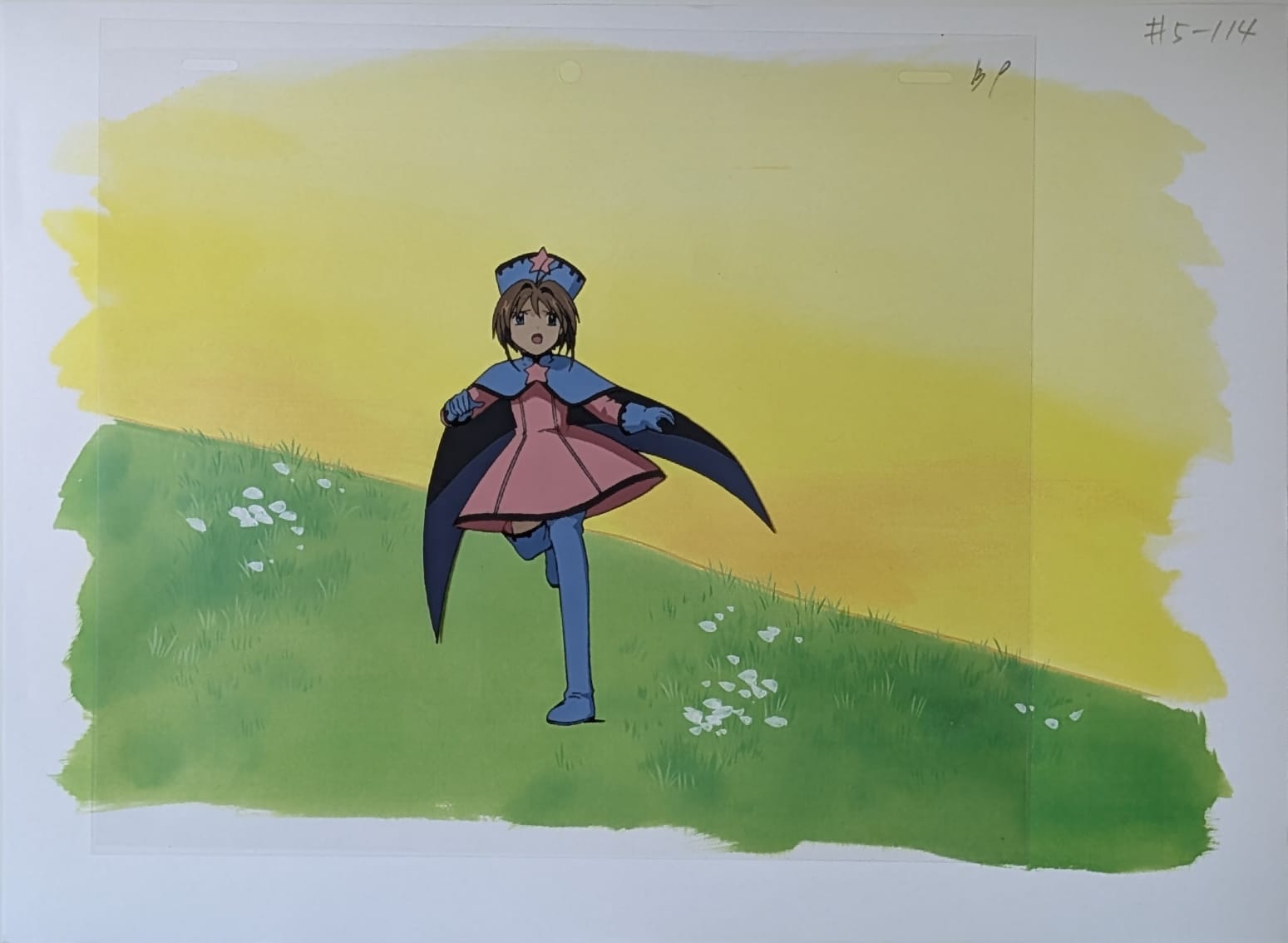 Cardcaptor Sakura Original Cel  & Drawing (Sakura Kinomoto)