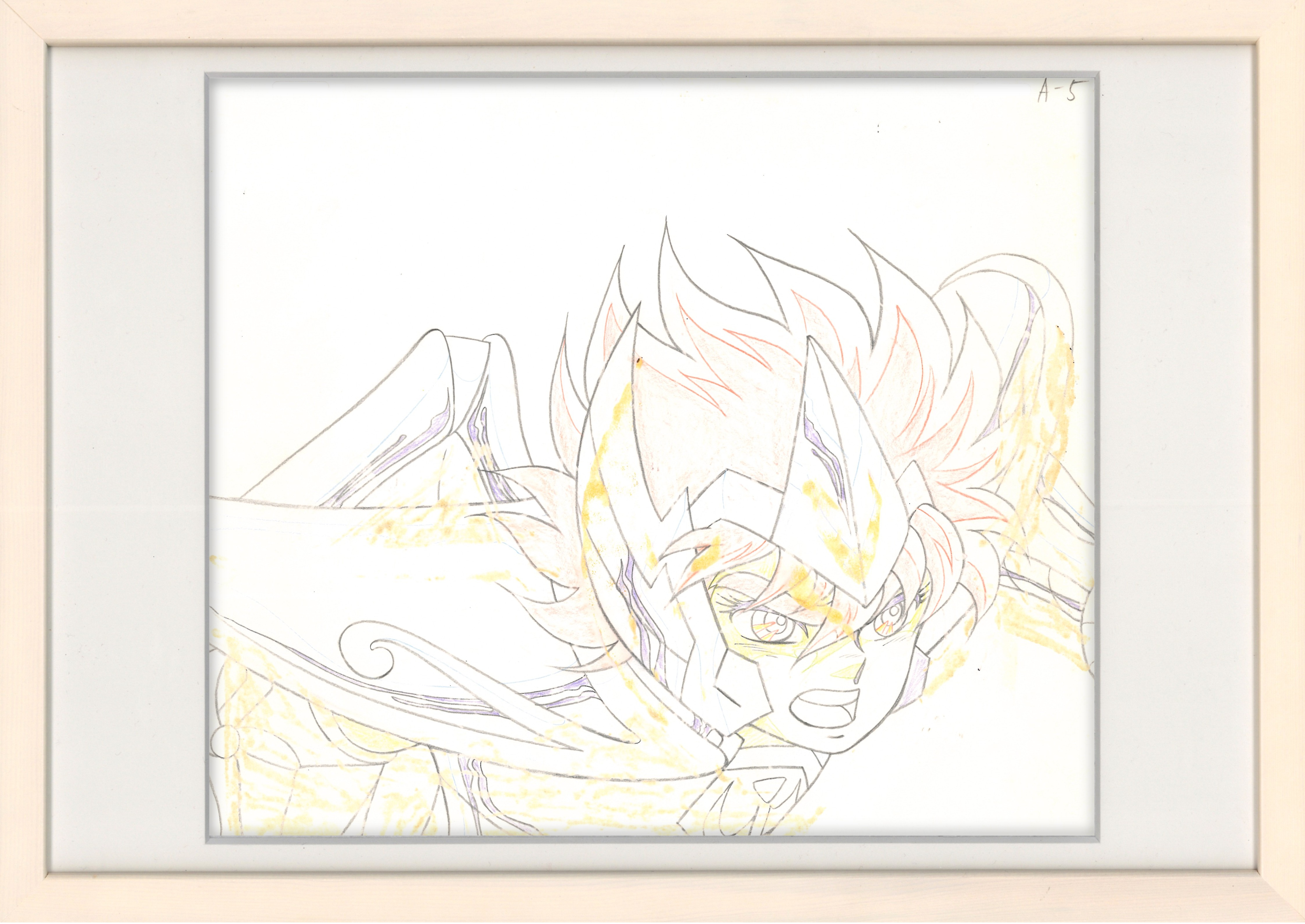 Saint Seiya Original Sketch (Pegasus Seiya)