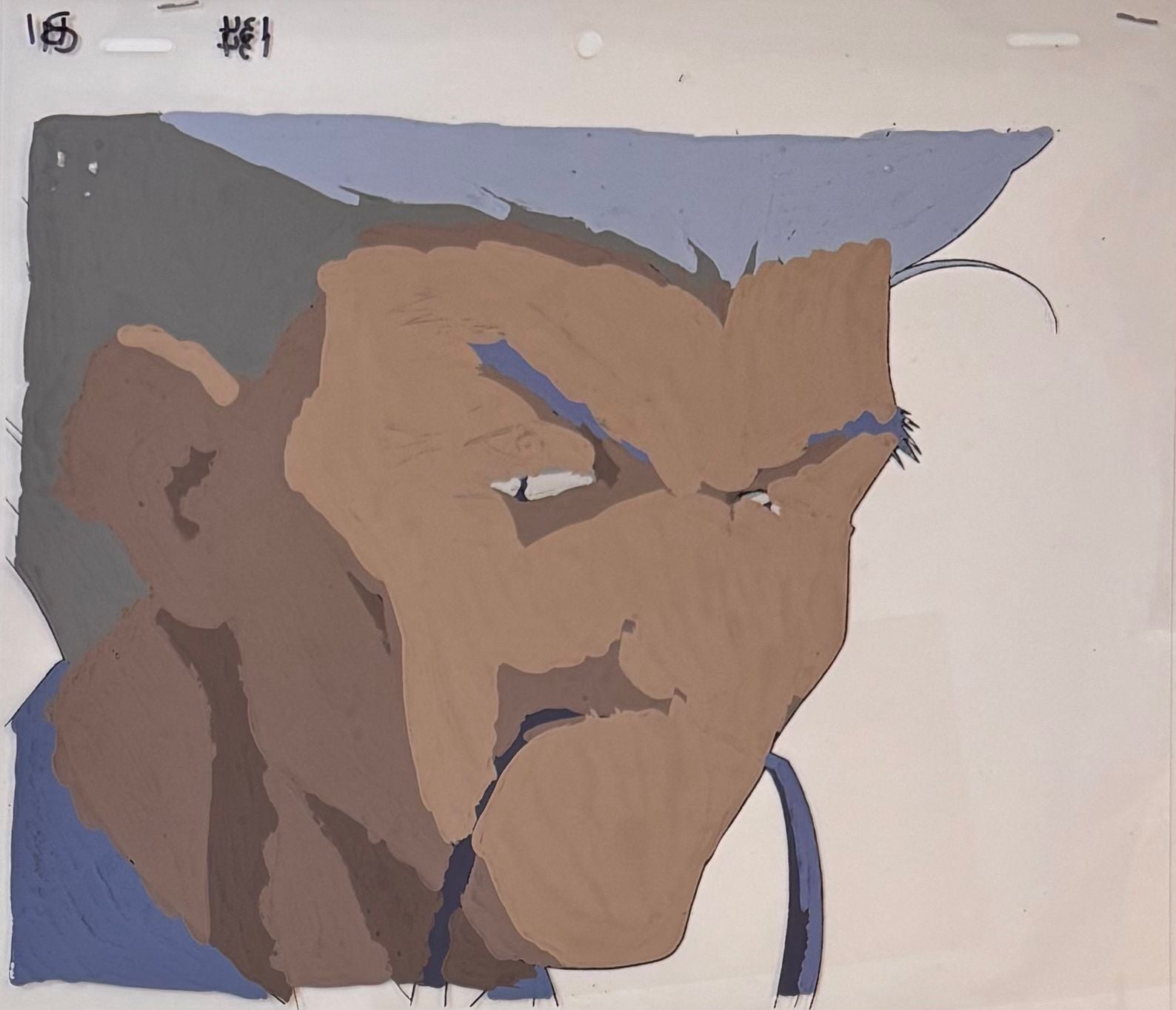 Hunter x Hunter Original Cel and Drawing (Zoldyck Zeno)