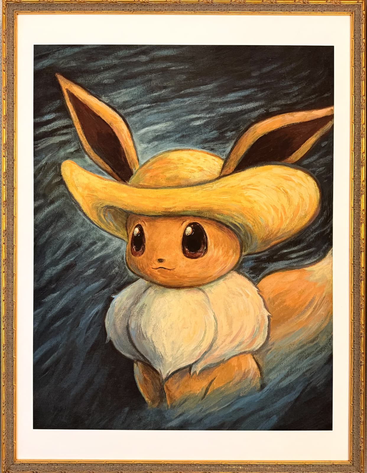 Pokemon Van Gogh Limited Reproduction (Eevee)