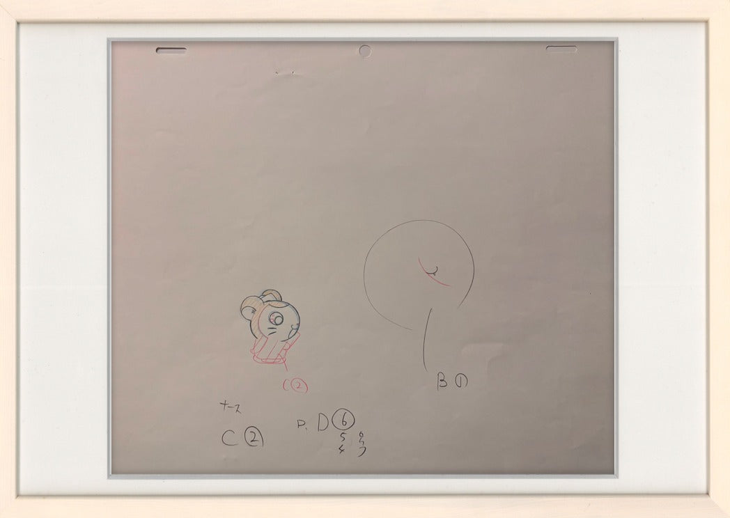 Hamtaro Original Sketch (Hamtaro) 3 page set
