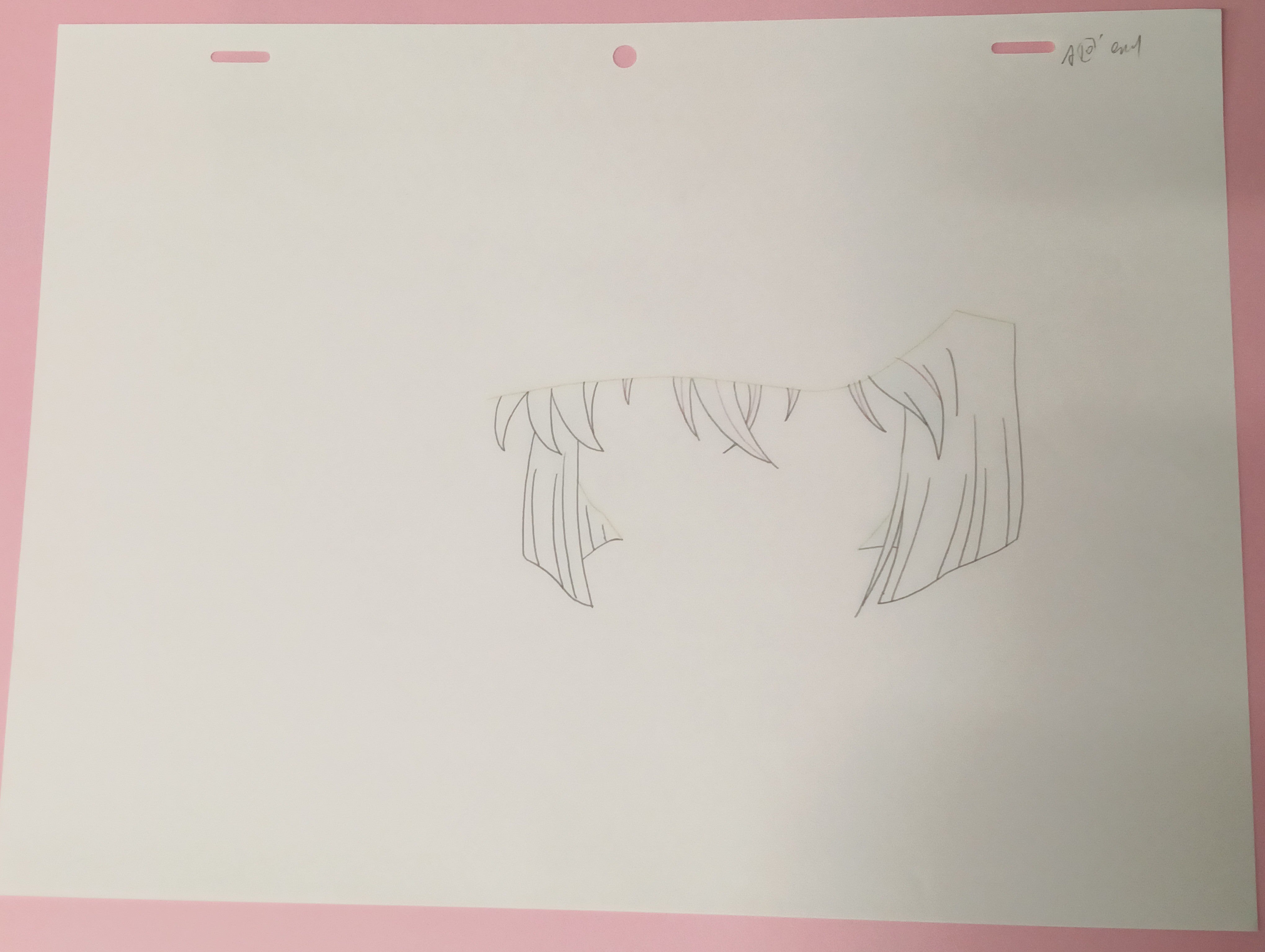 Detective Conan Original Sketch (Haibara Ai)