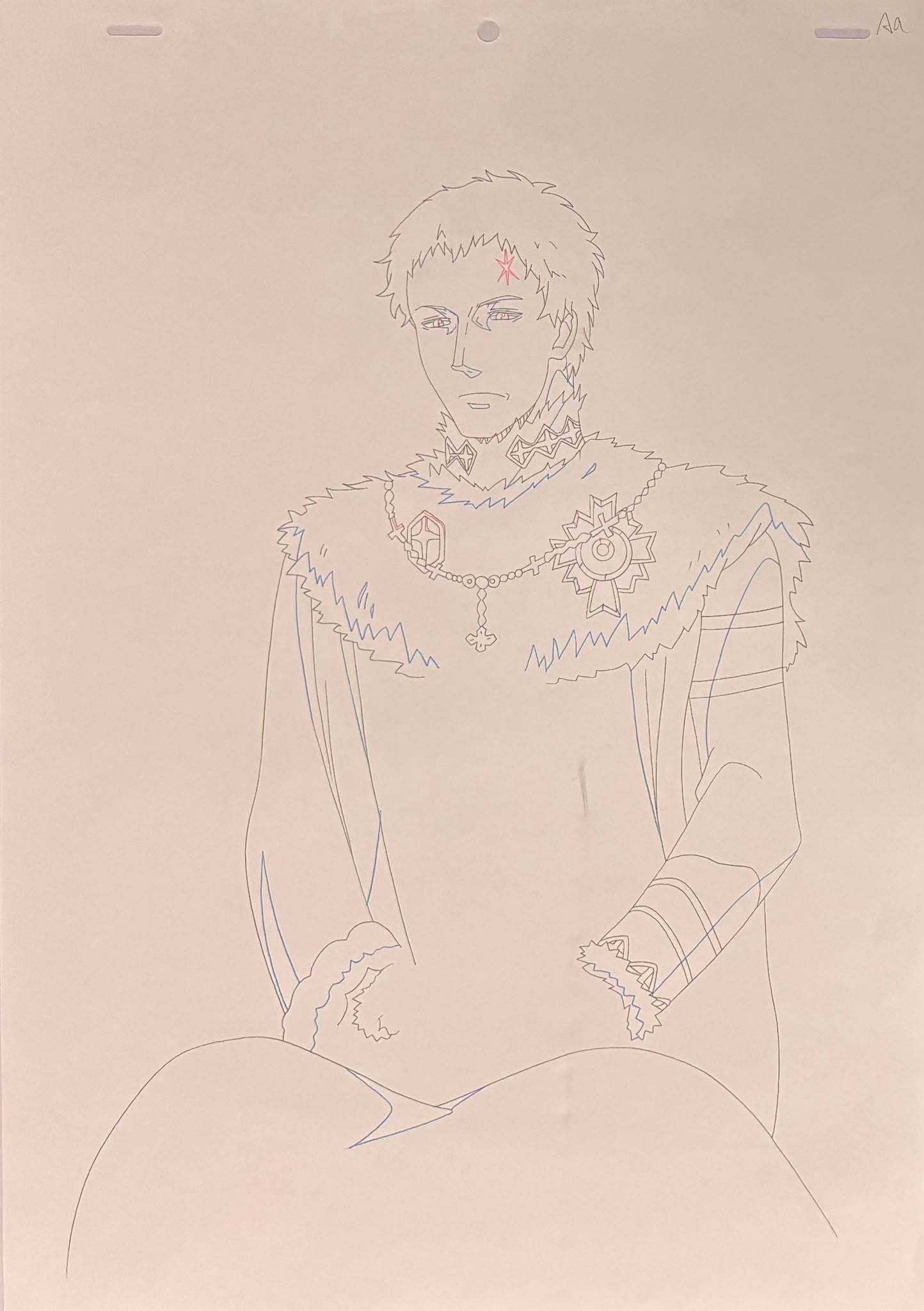 Black Clover Original Sketch (Julius Novachrono & Charmy Pappitson) 2-Page Set