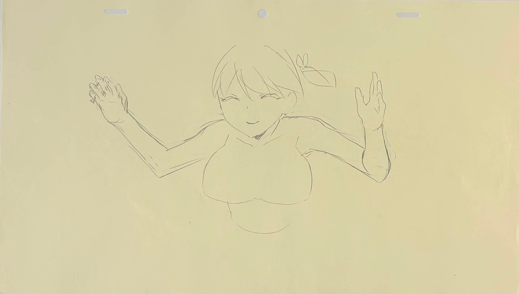 The Fruit of Grisaia Original Drawing (Amane Suou, Yuuji Kazami) 6-page Set