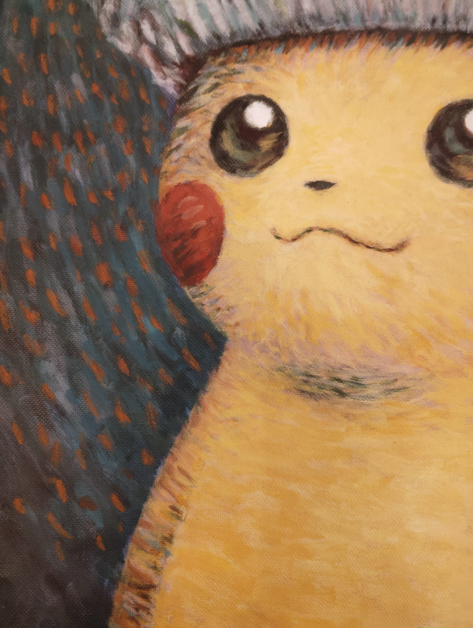 Pokemon Van Gogh Limited Reproduction (Pikachu)