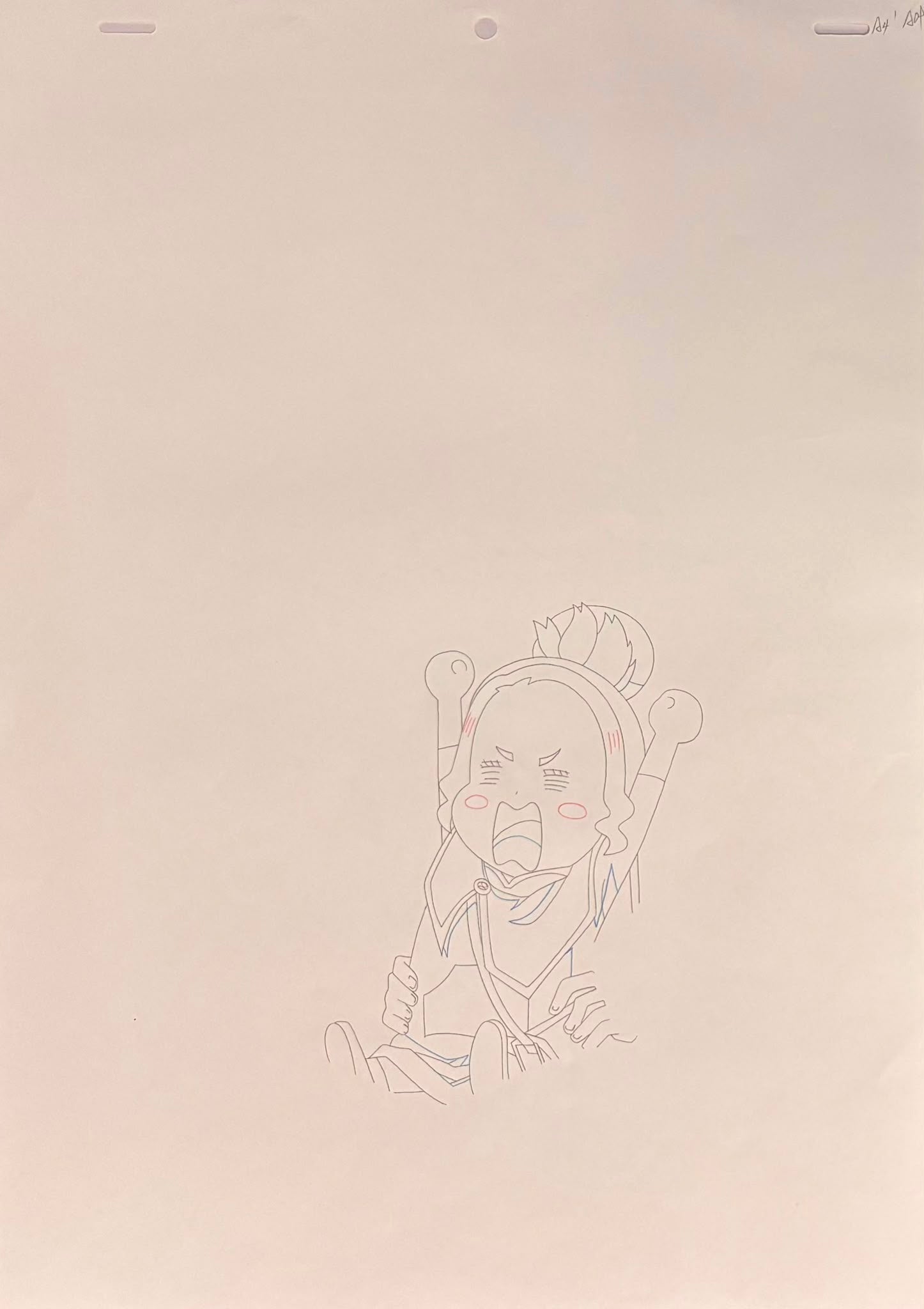 Black Clover Original Sketch (Julius Novachrono & Charmy Pappitson) 2-Page Set