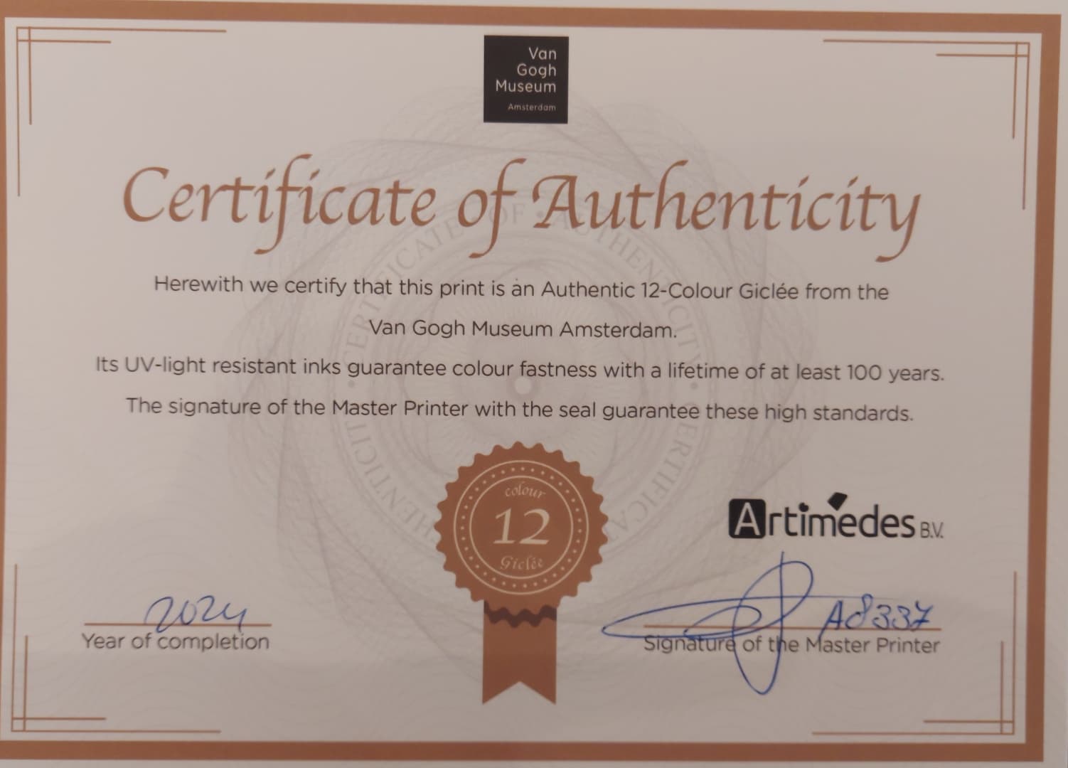 Pokemon Van Gogh Limited Reproduction (Pikachu)