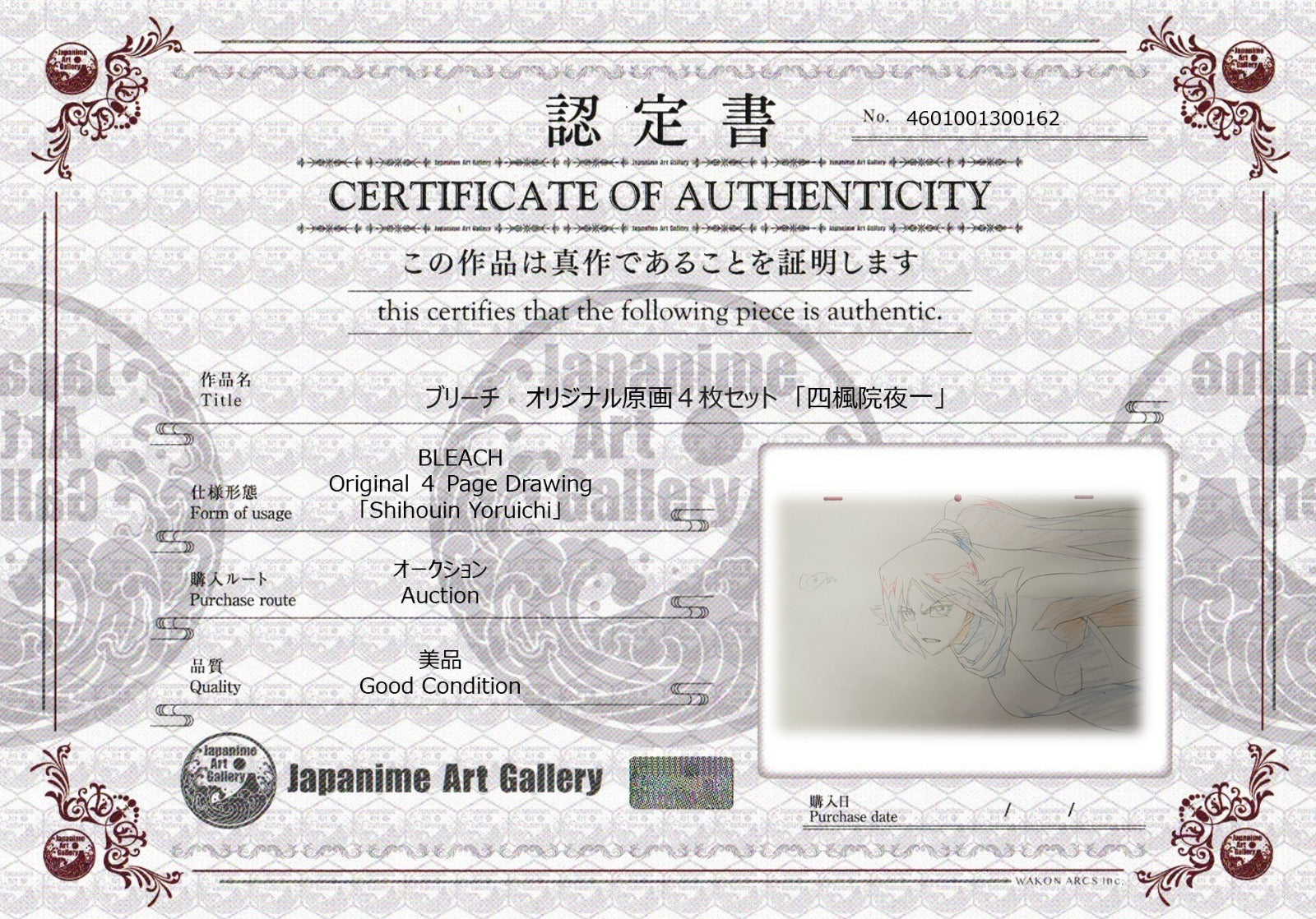 死神原画（四枫院夜一）