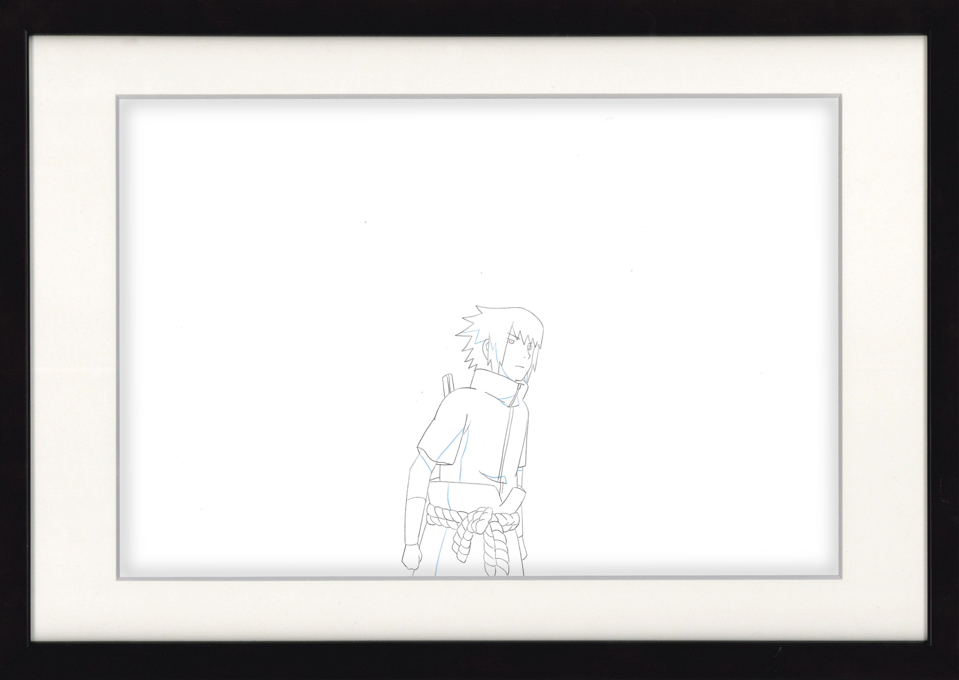 Naruto Shippuden - dôga original (Sasuke Uchiha), ensemble de 4 pièces