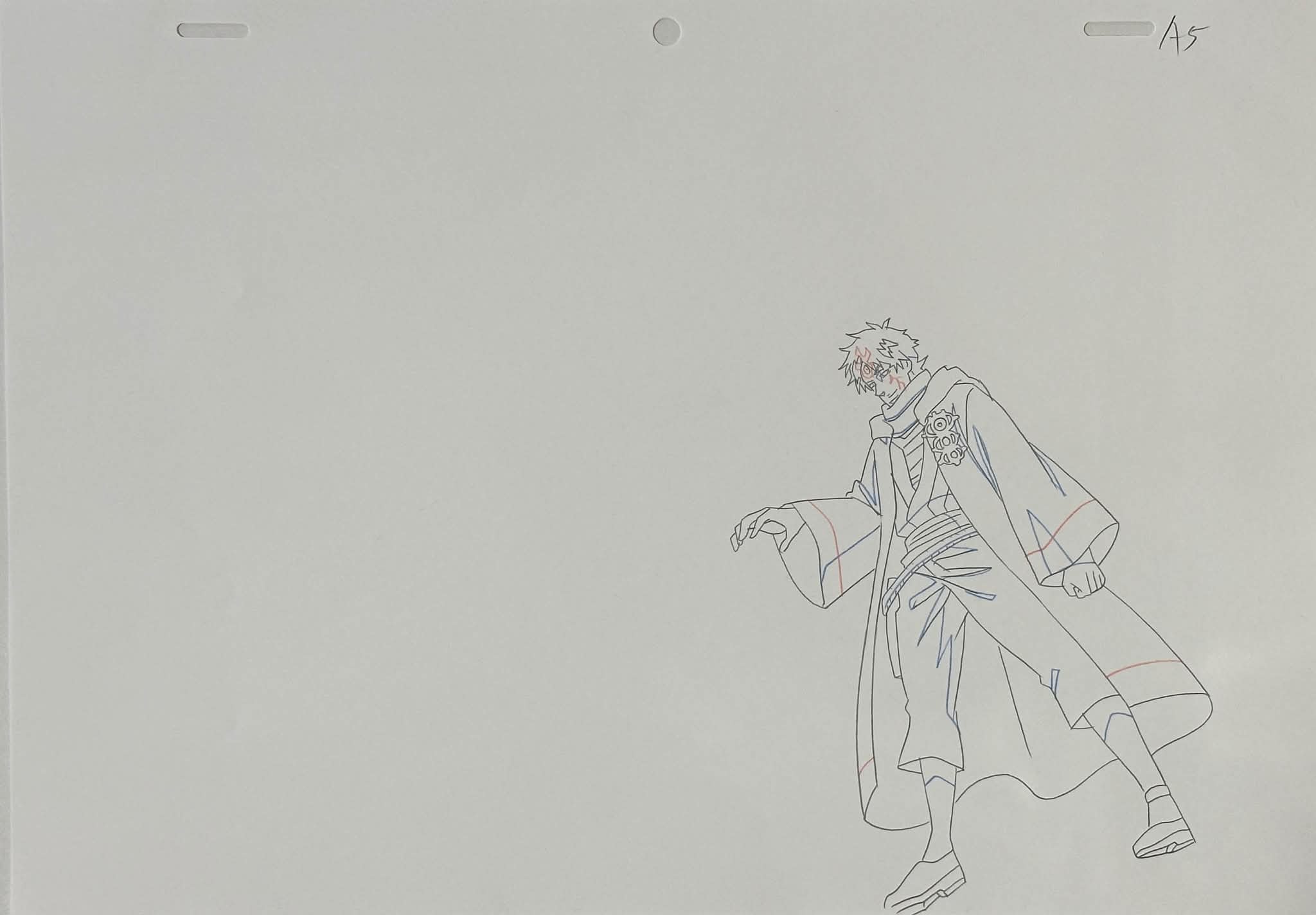Black Clover Original Sketch (Rhya) 2-page Set