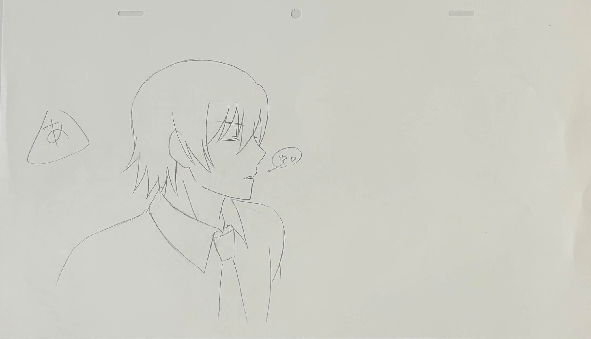 The Fruit of Grisaia Original Drawing (Amane Suou, Yuuji Kazami) 6-page Set