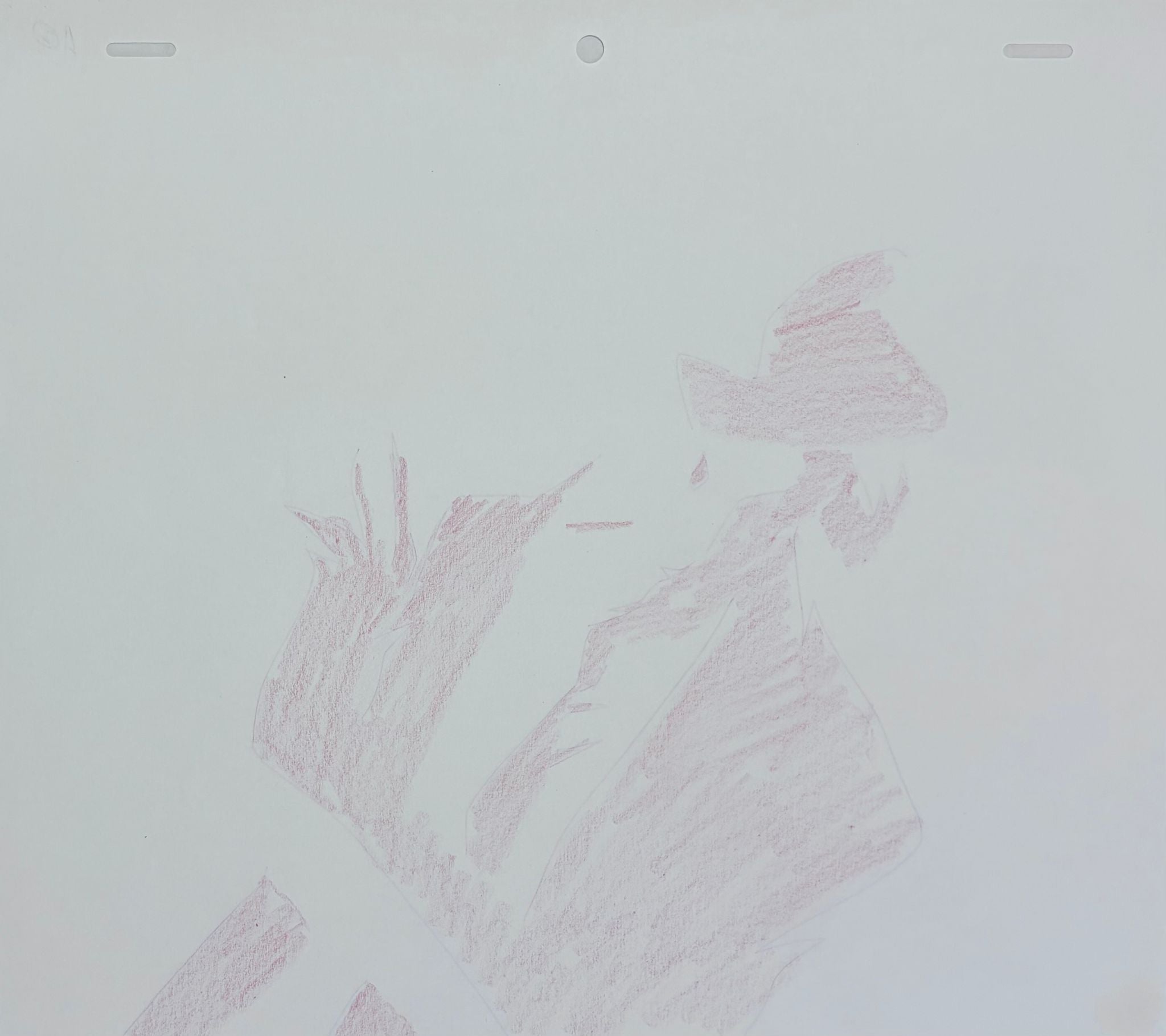Lupin III Original Sketch (Daisuke Jigen) -6 Page Set
