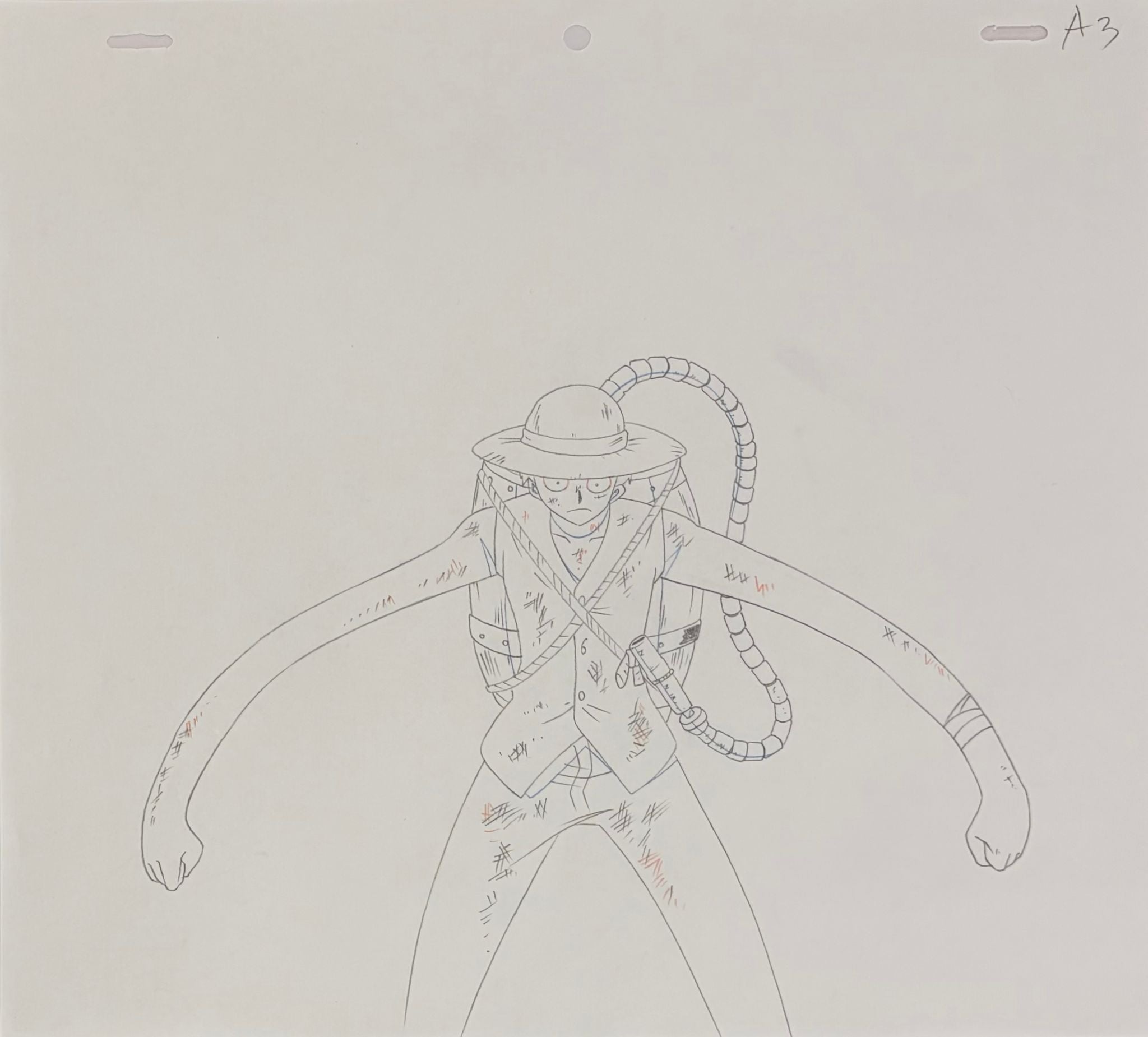 One Piece Original Drawing (Monkey D. Luffy)