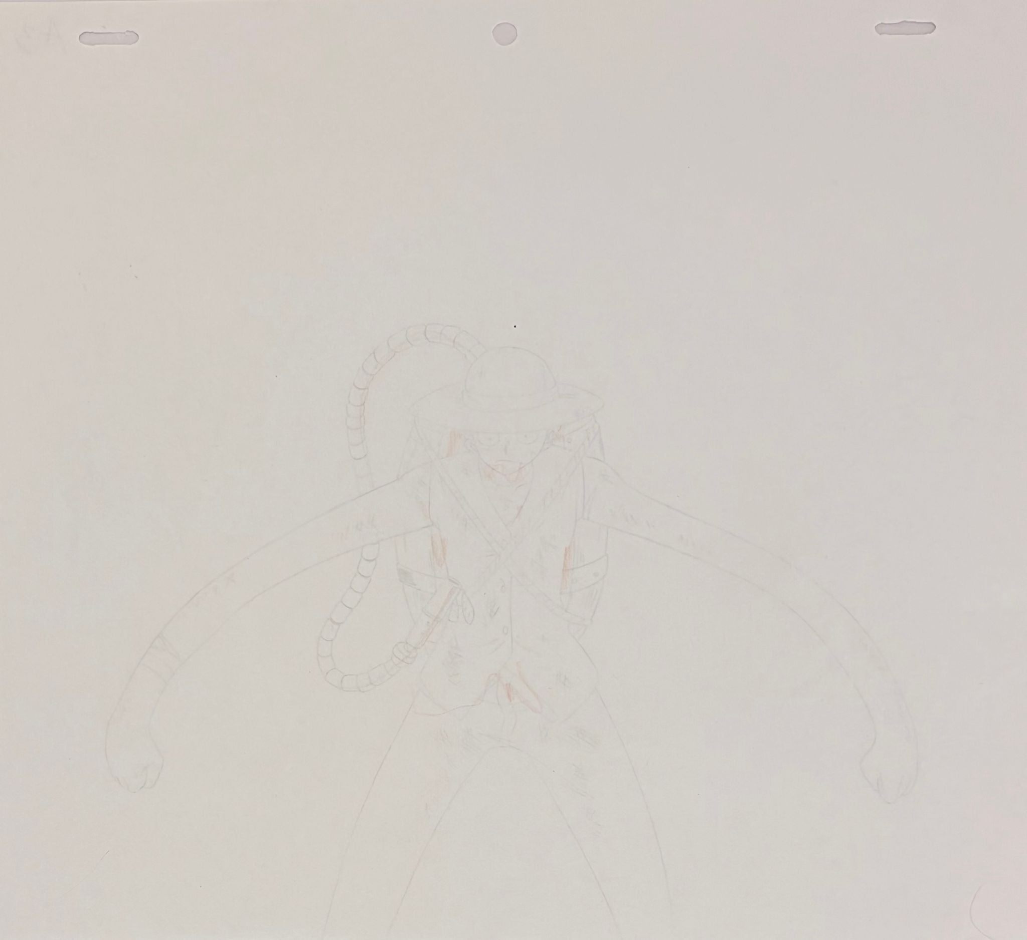 One Piece Original Drawing (Monkey D. Luffy)