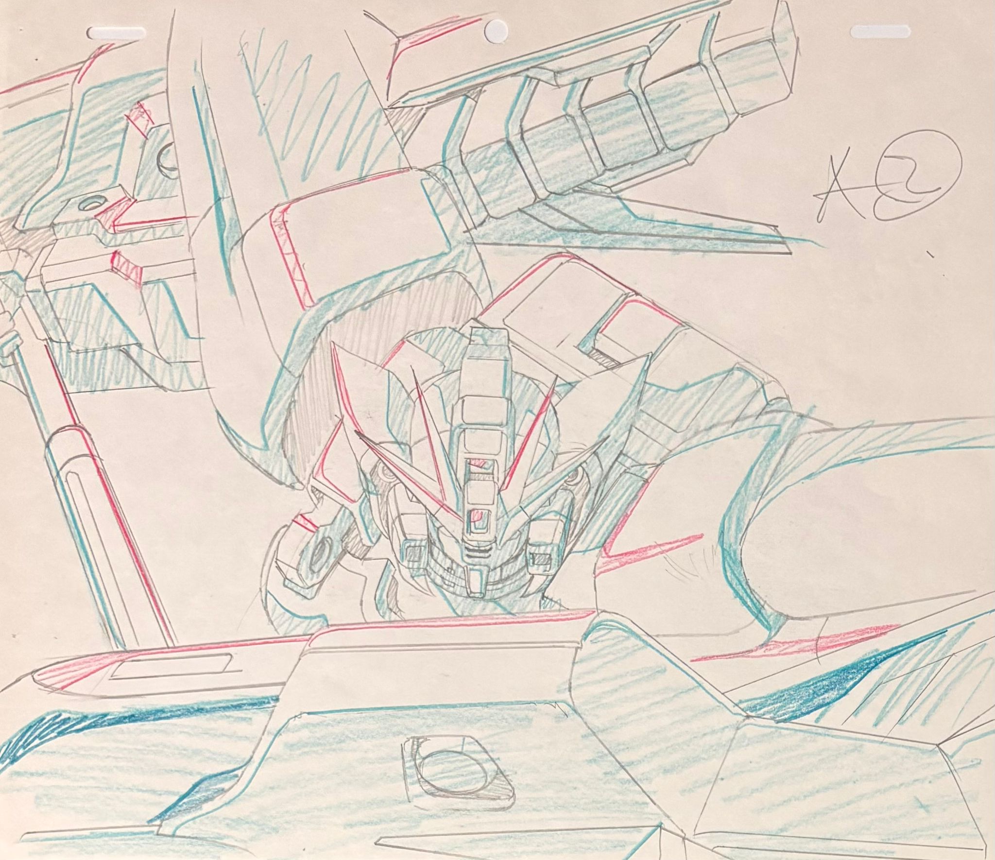 Gundam Wing: Endless Waltz Original Drawing (Altron Gundam EW)