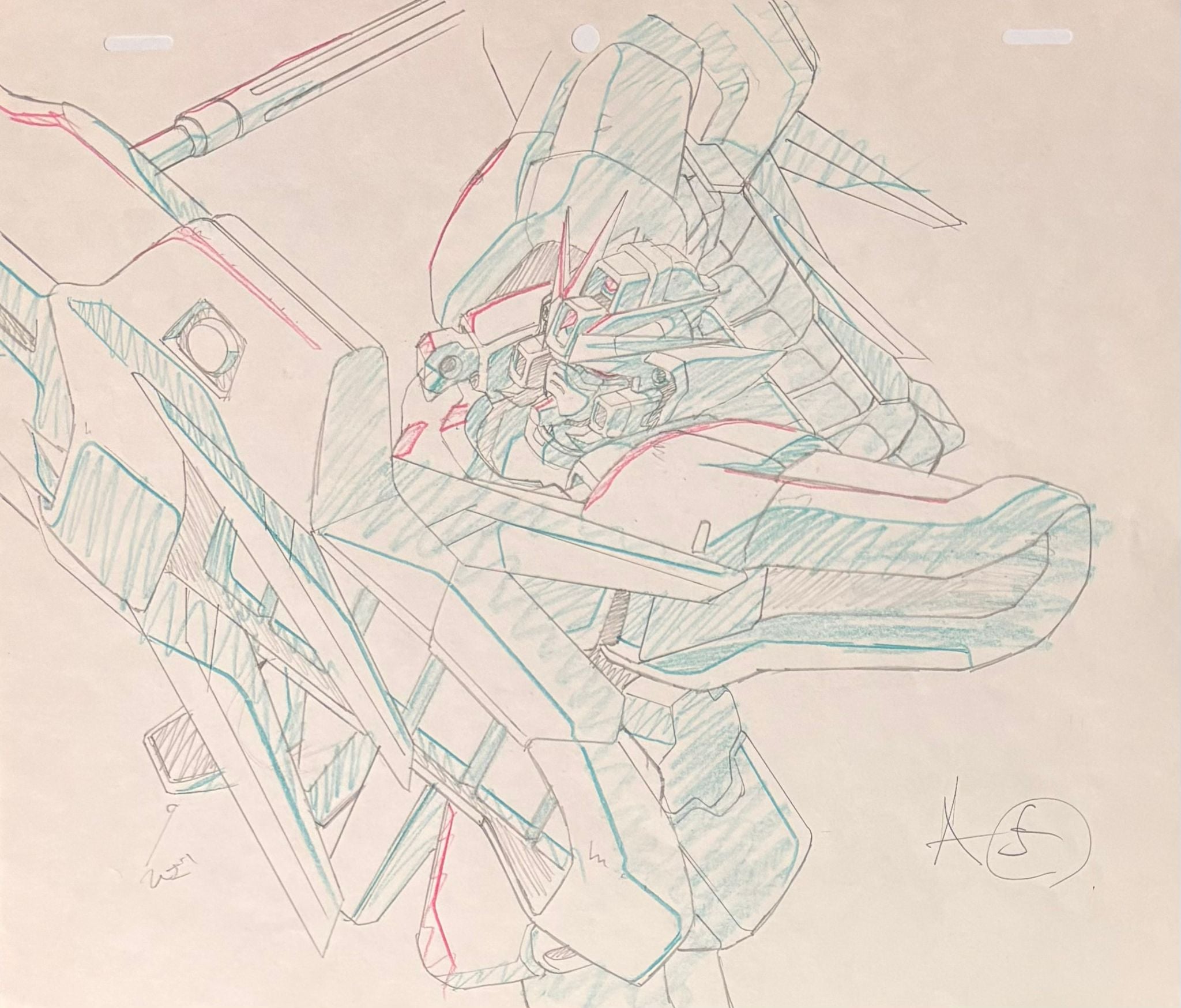 Gundam Wing: Endless Waltz Original Drawing (Altron Gundam EW)