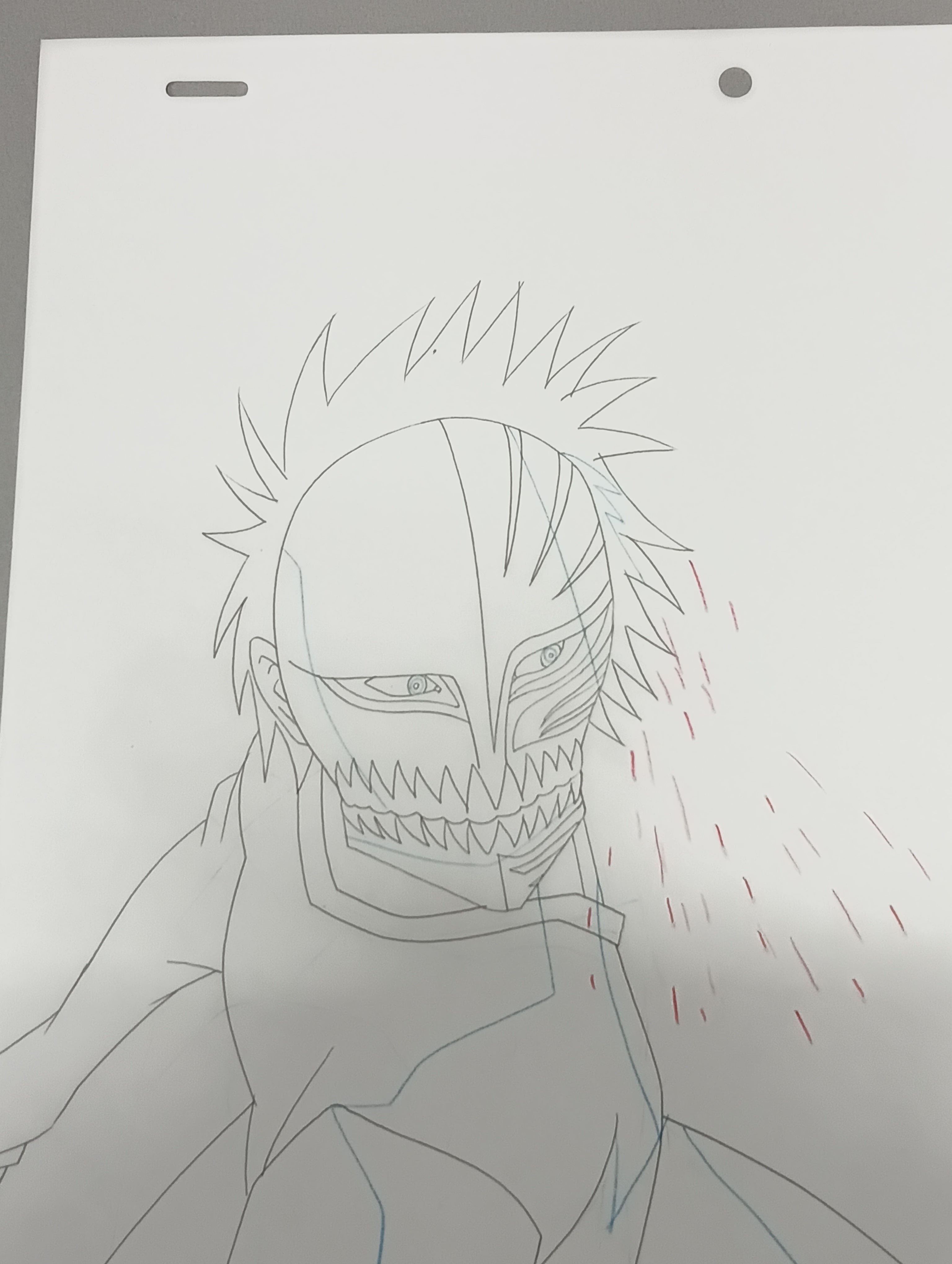 Boceto original de Bleach (Kurosaki Ichigo)