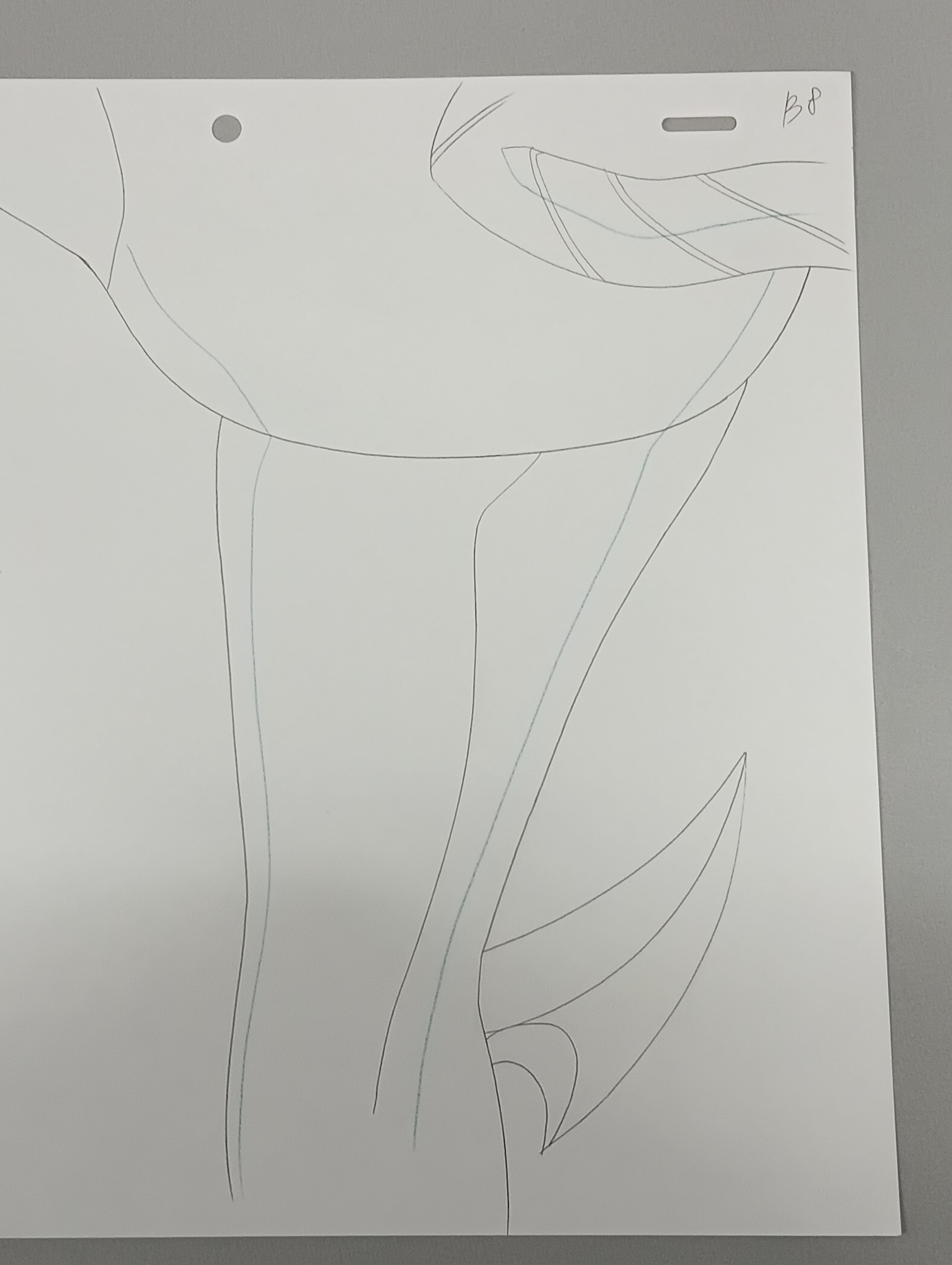 Boceto original de Bleach (Kurosaki Ichigo)